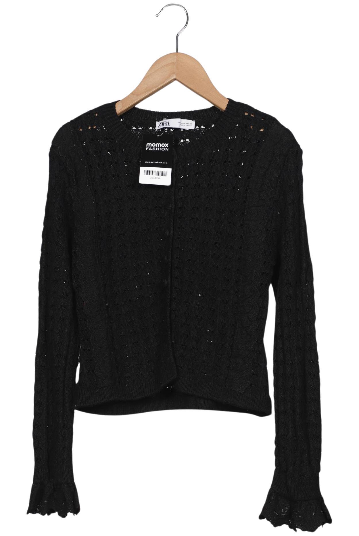 

Zara Damen Strickjacke, schwarz, Gr. 38