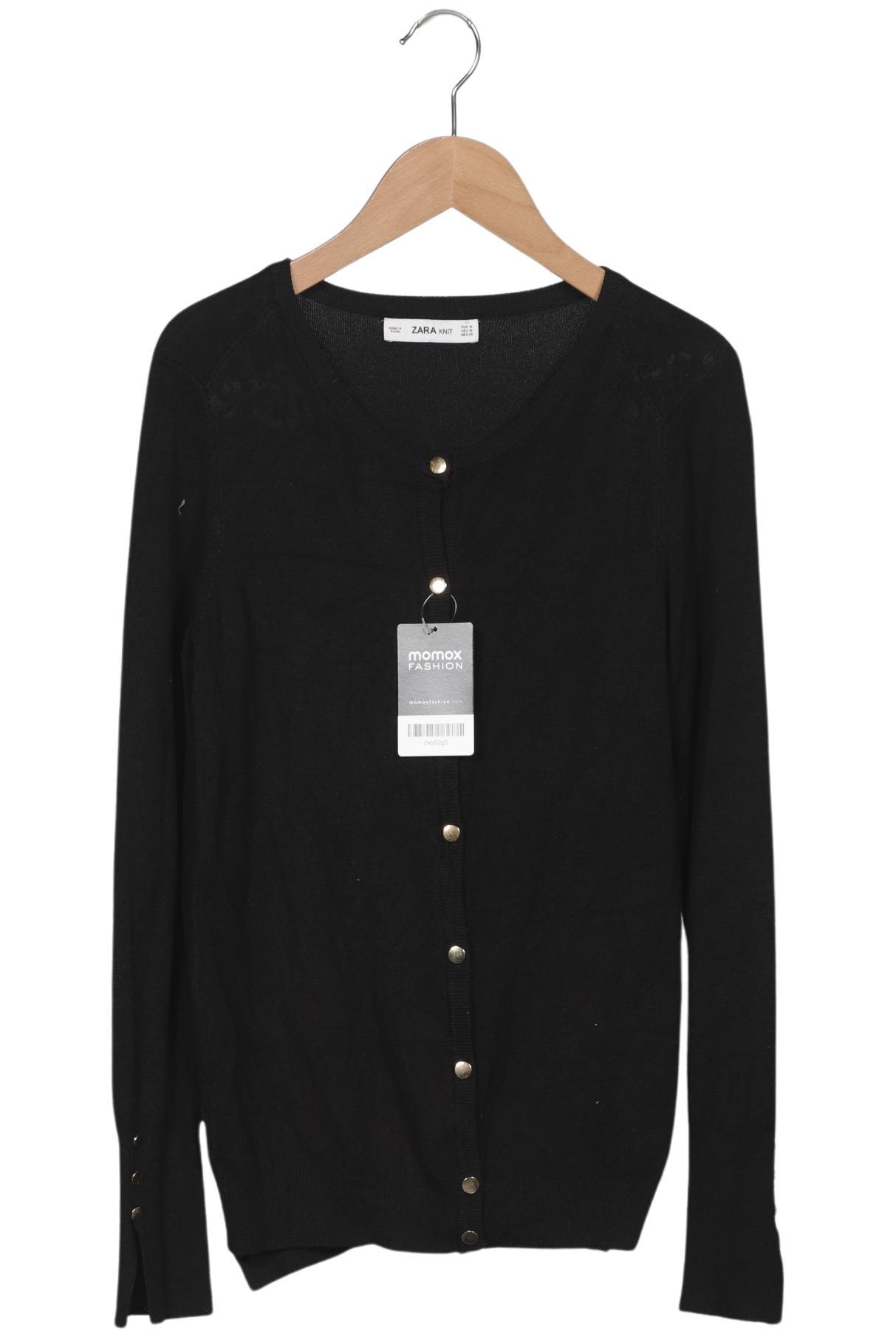 

Zara Damen Strickjacke, schwarz, Gr. 38