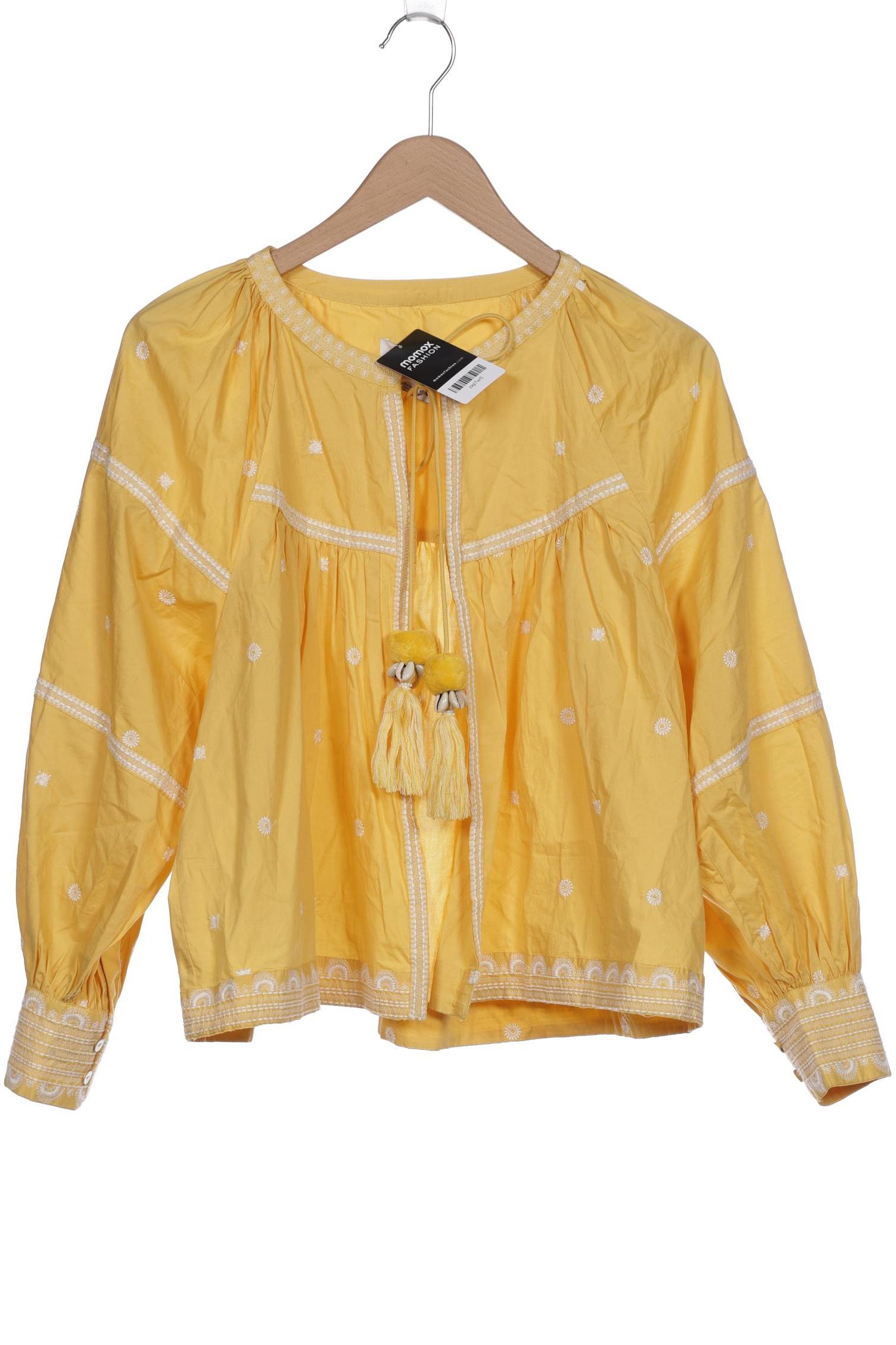 

ZARA Damen Strickjacke, gelb