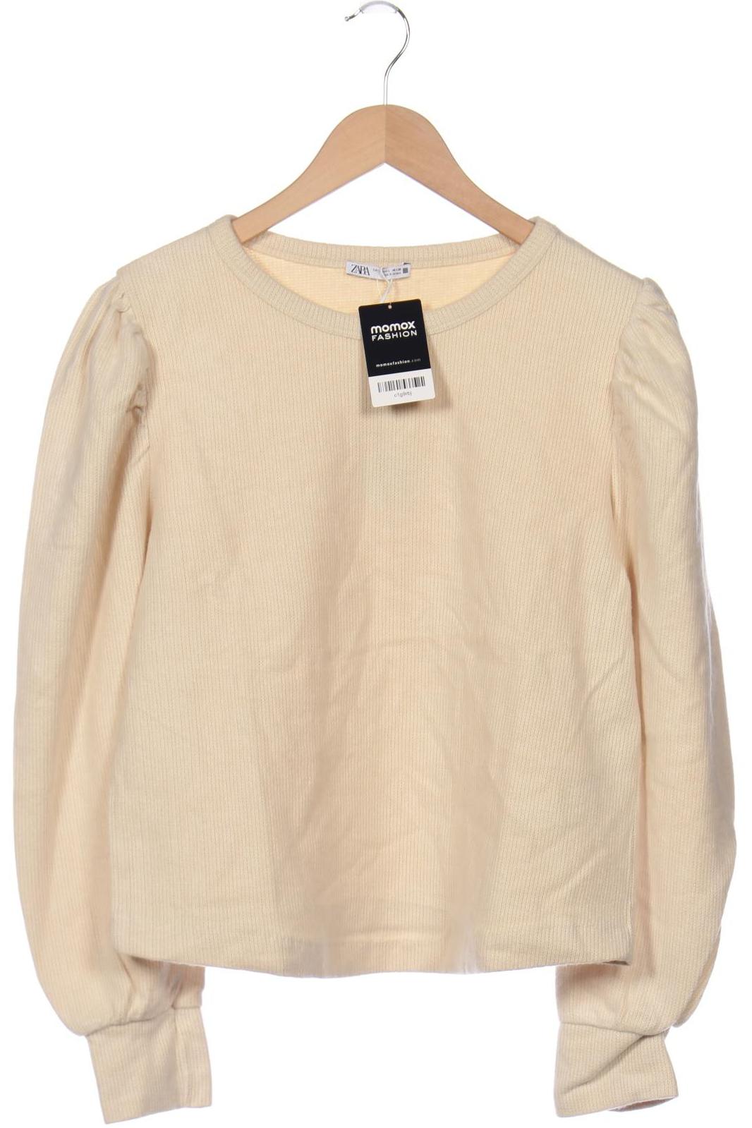 

ZARA Damen Sweatshirt, beige