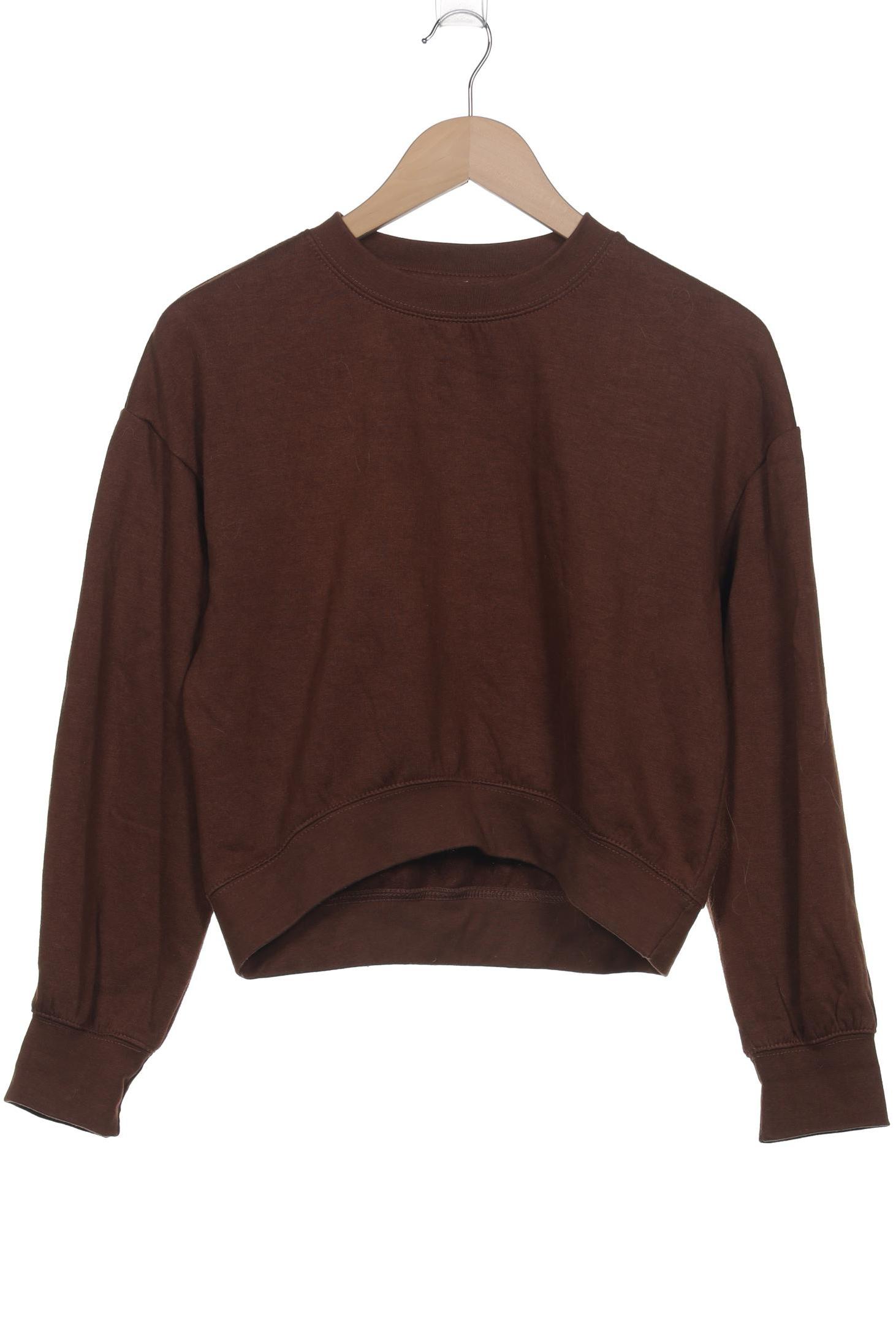 

Zara Damen Sweatshirt, braun, Gr. 36