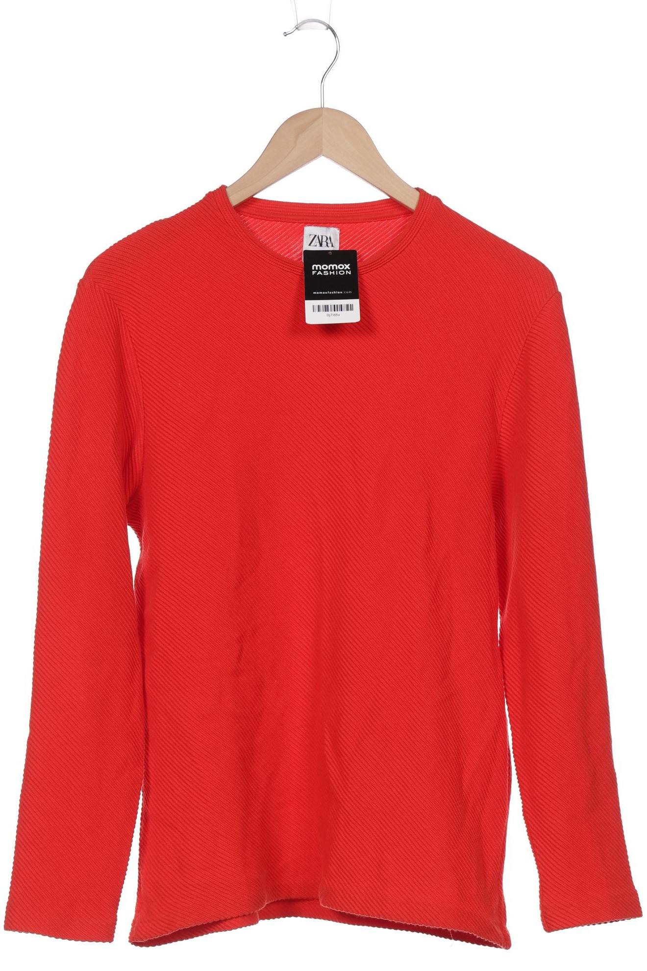 

ZARA Damen Sweatshirt, rot