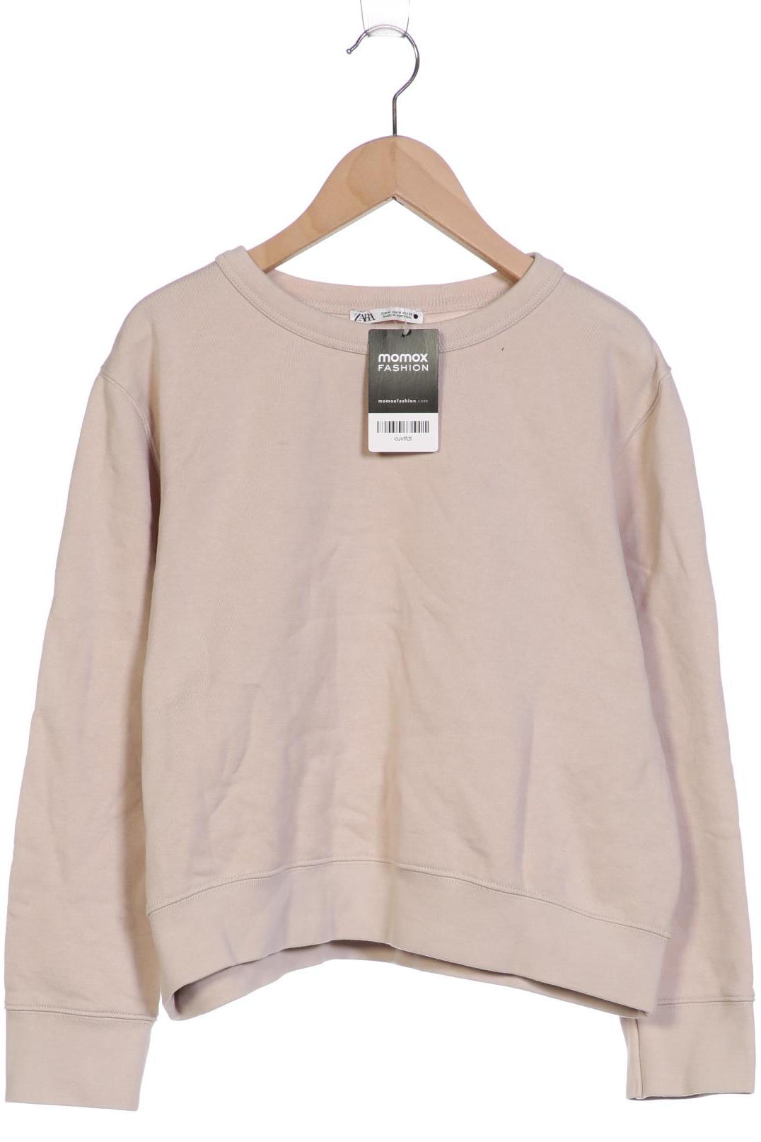 

Zara Damen Sweatshirt, beige, Gr. 38