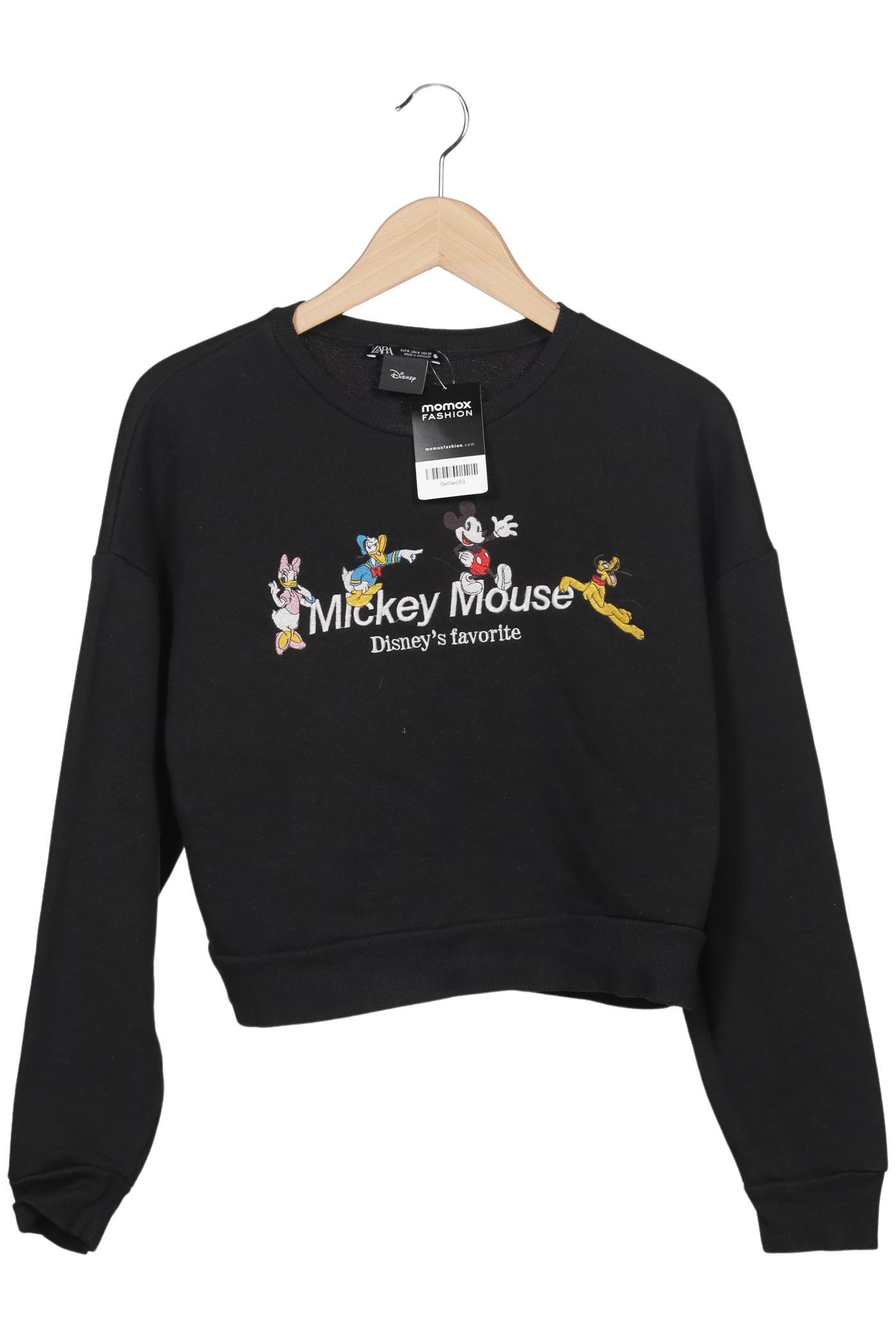 

Zara Damen Sweatshirt, schwarz, Gr. 36