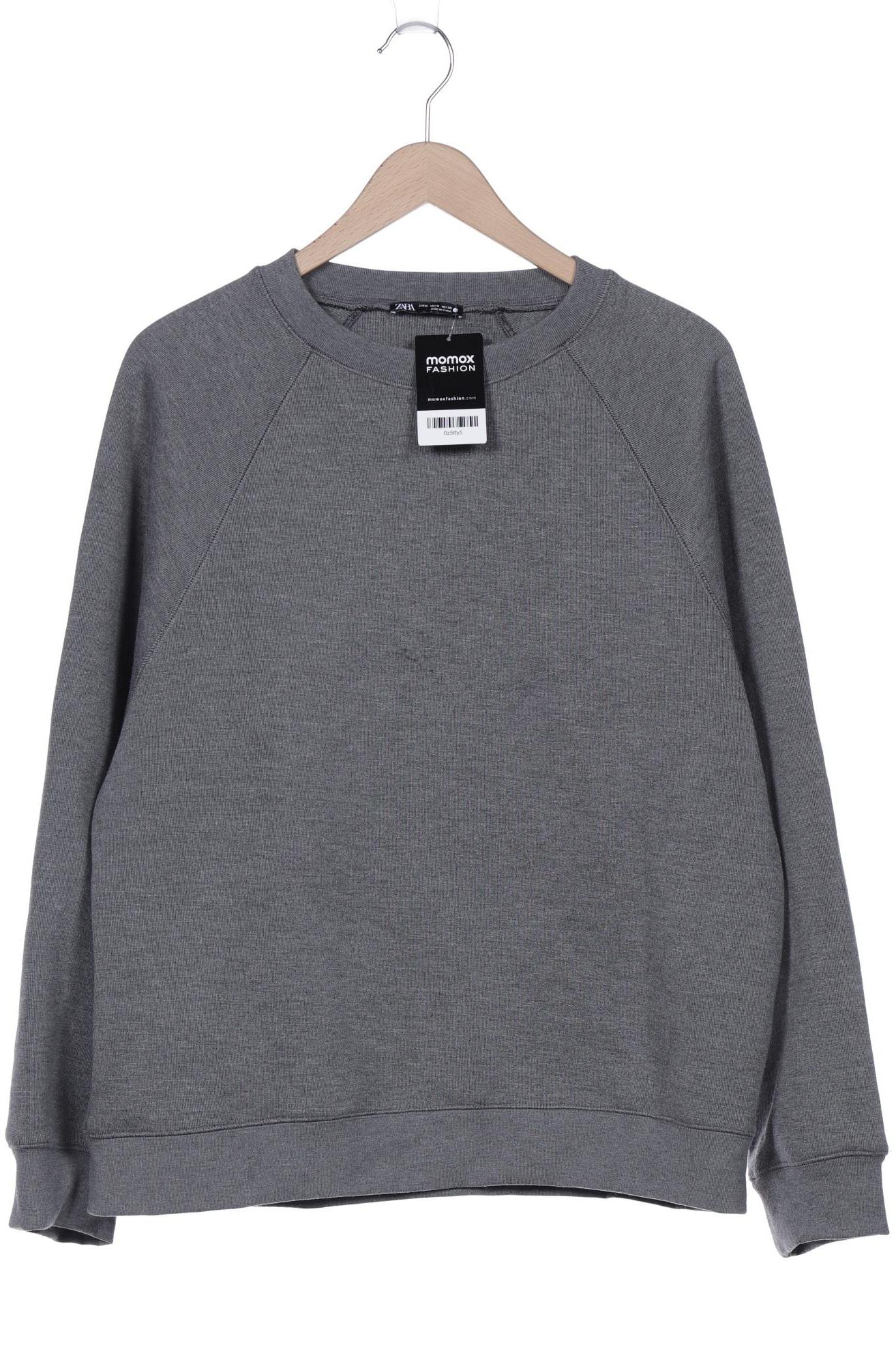 

Zara Damen Sweatshirt, grau, Gr. 38