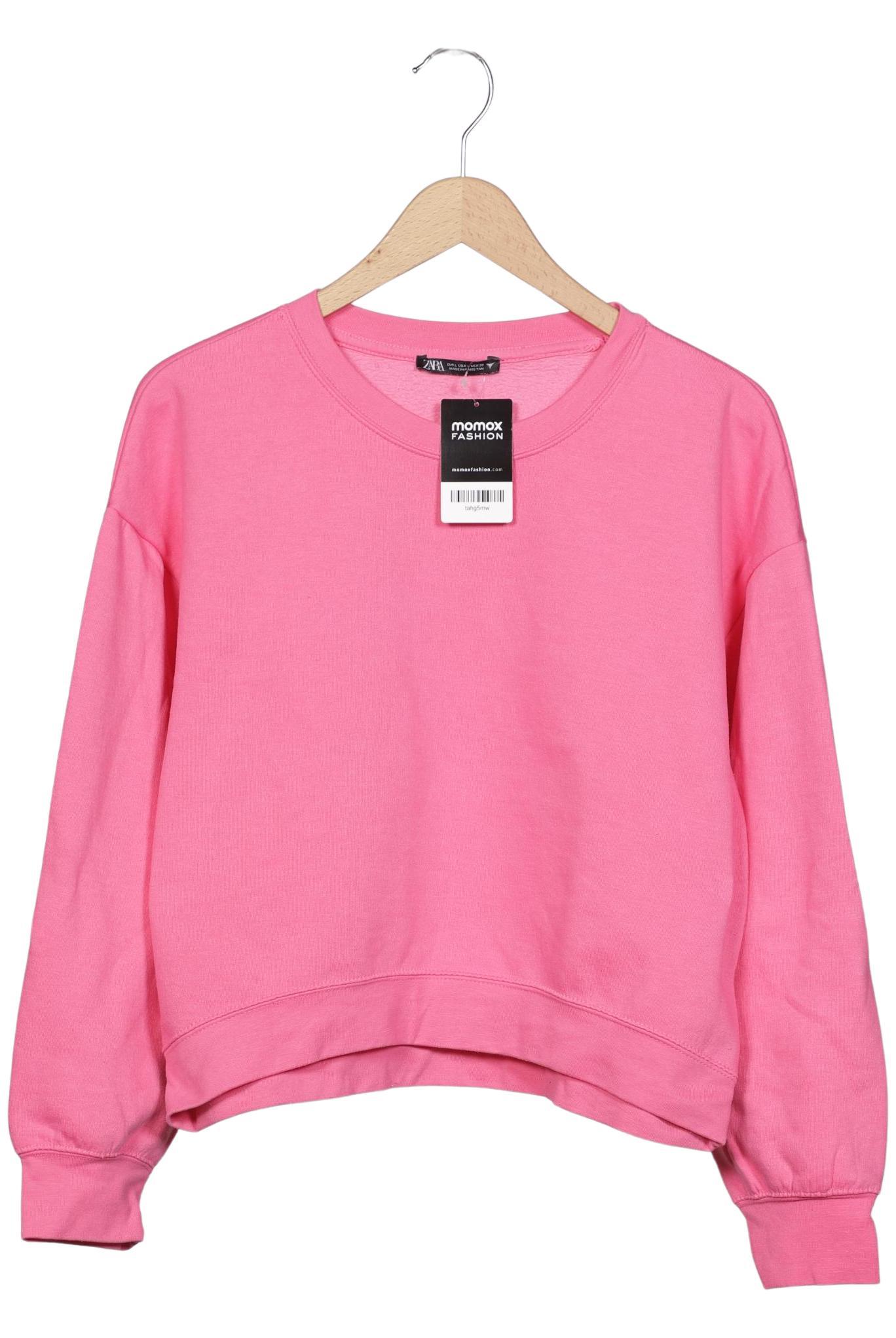 

Zara Damen Sweatshirt, pink, Gr. 42