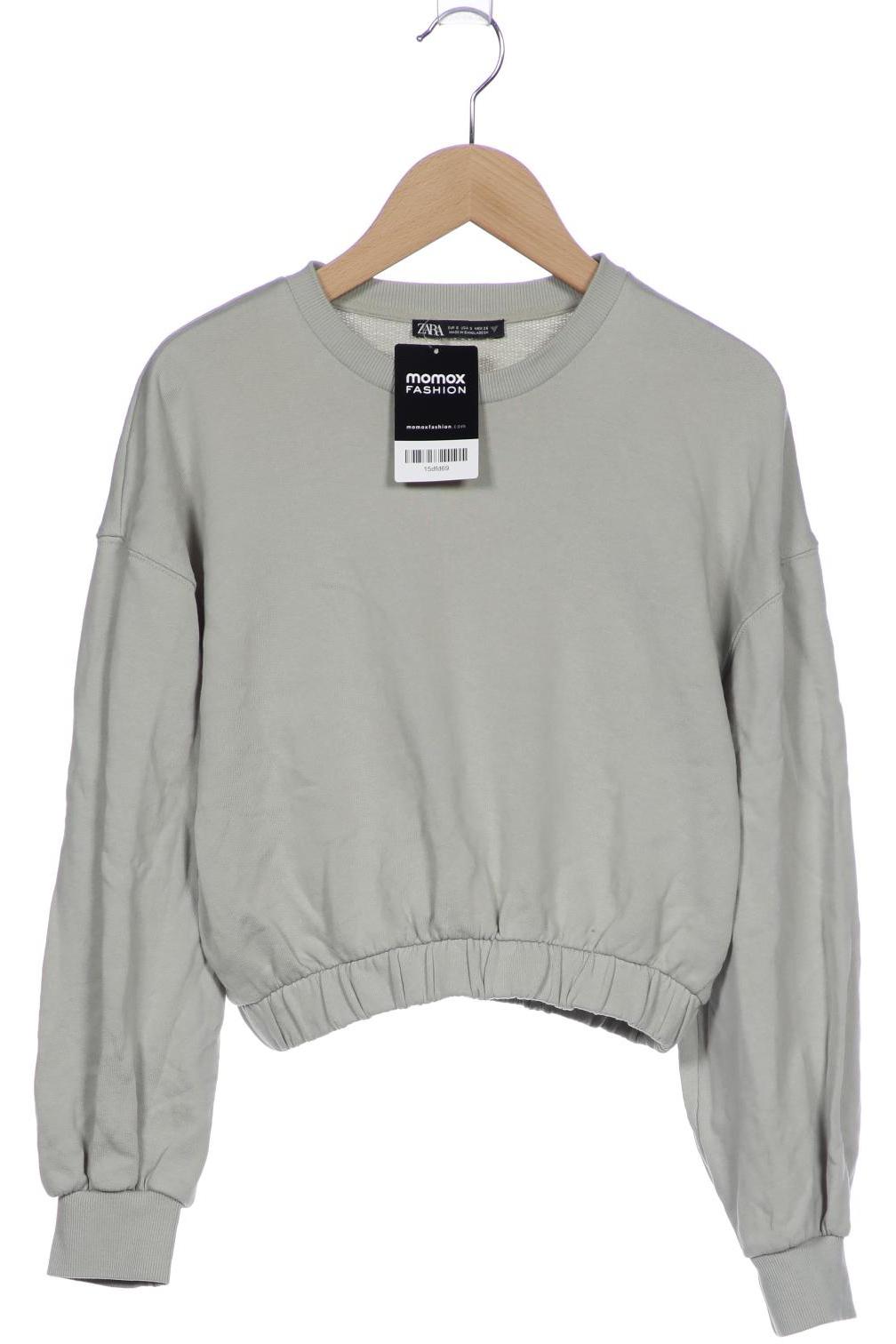 

Zara Damen Sweatshirt, grün, Gr. 36