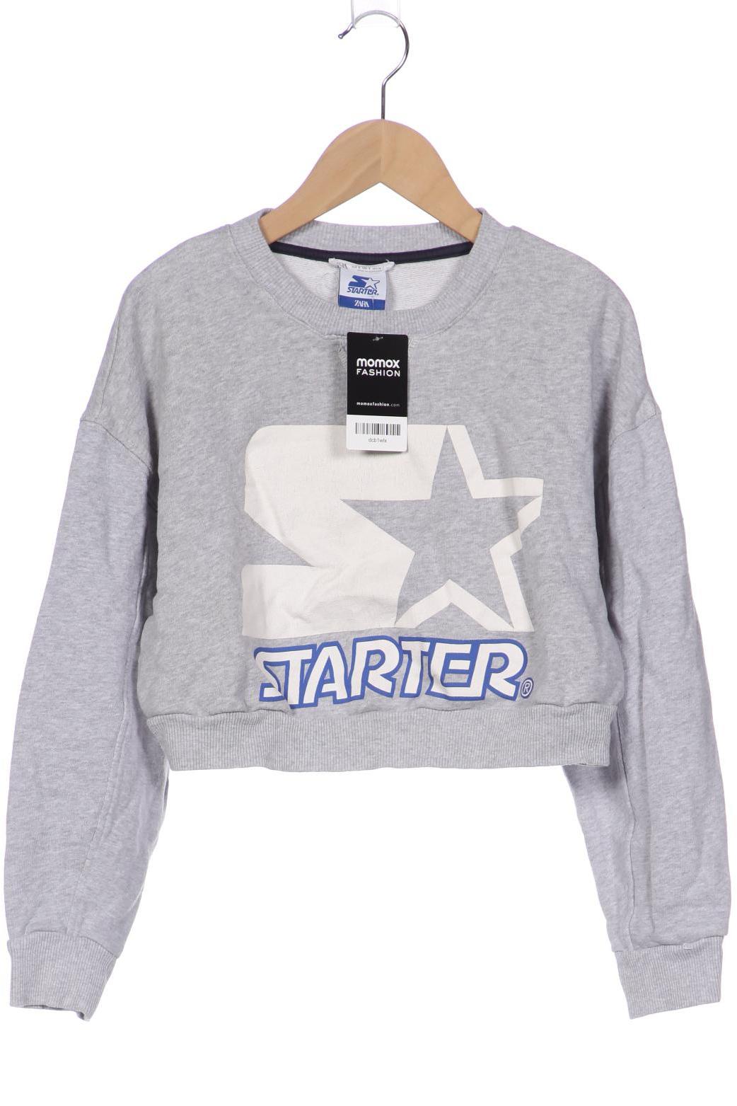 

Zara Damen Sweatshirt, grau, Gr. 36