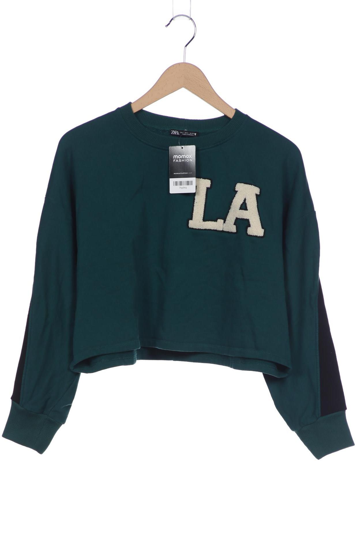 

Zara Damen Sweatshirt, türkis, Gr. 42