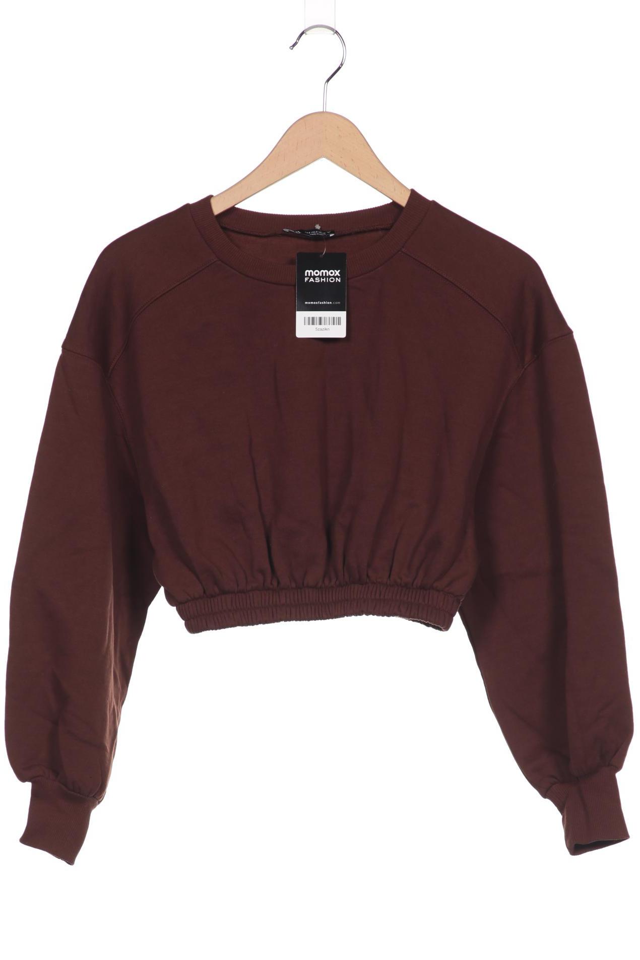 

ZARA Damen Sweatshirt, braun