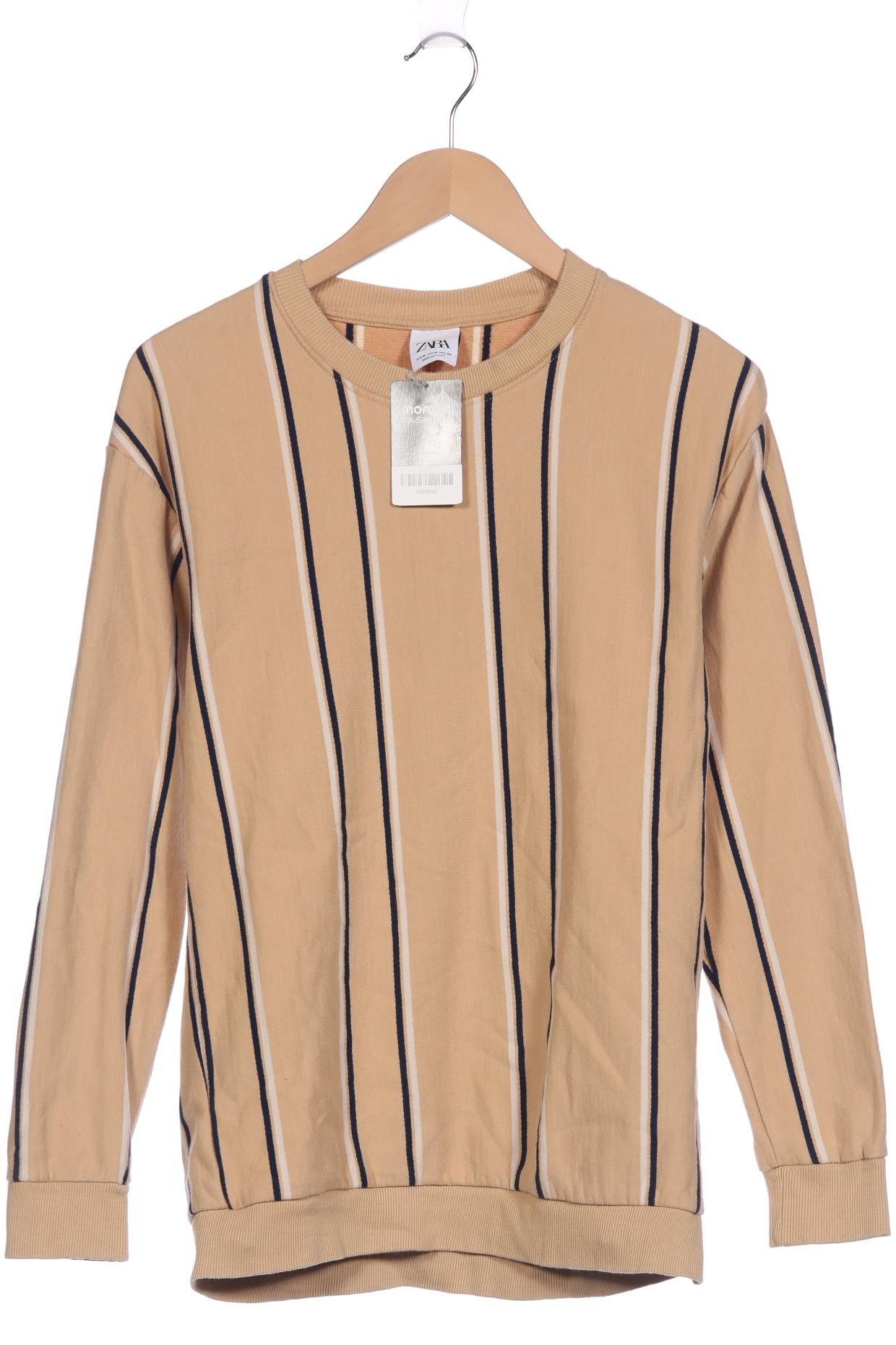 

Zara Damen Sweatshirt, beige, Gr. 38