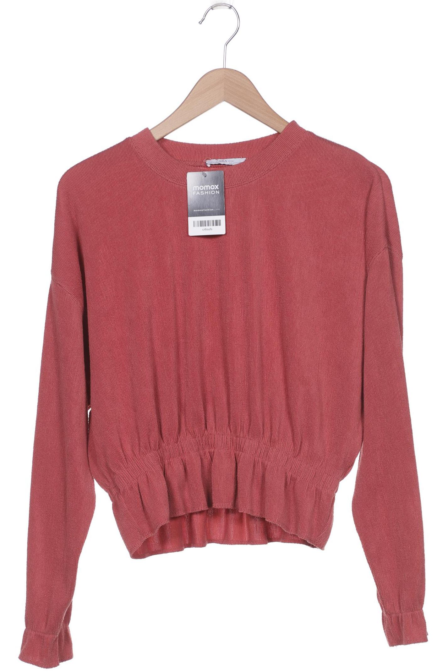 

Zara Damen Sweatshirt, rot, Gr. 38
