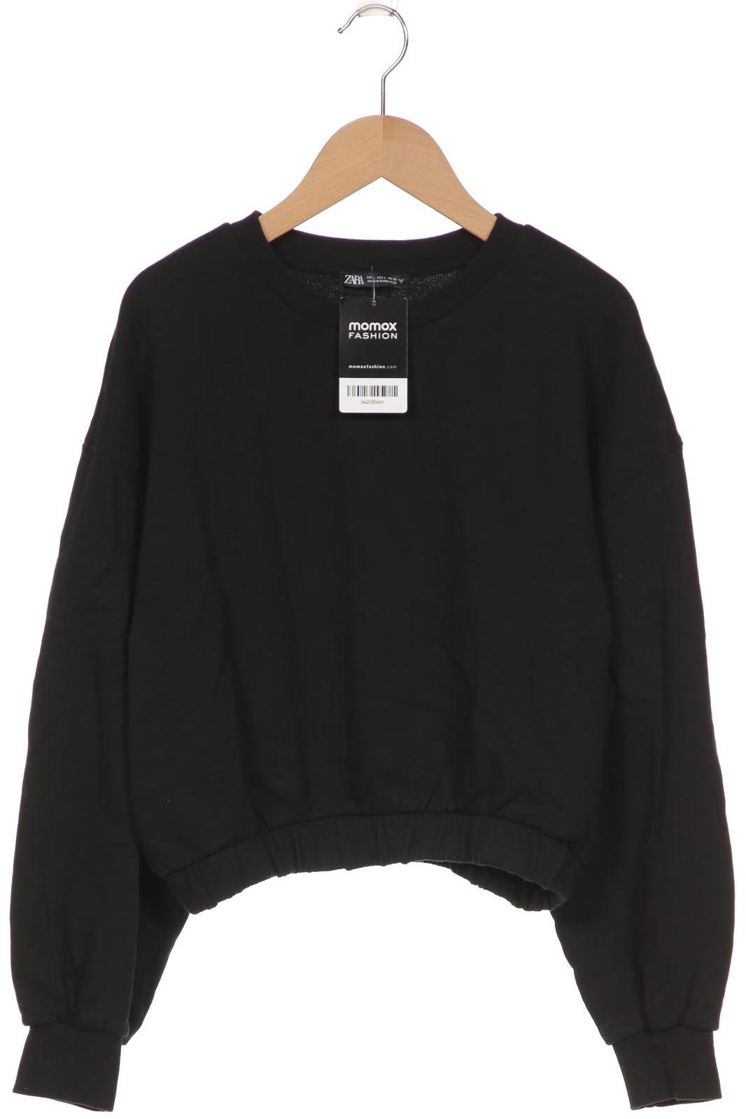 

Zara Damen Sweatshirt, schwarz, Gr. 42