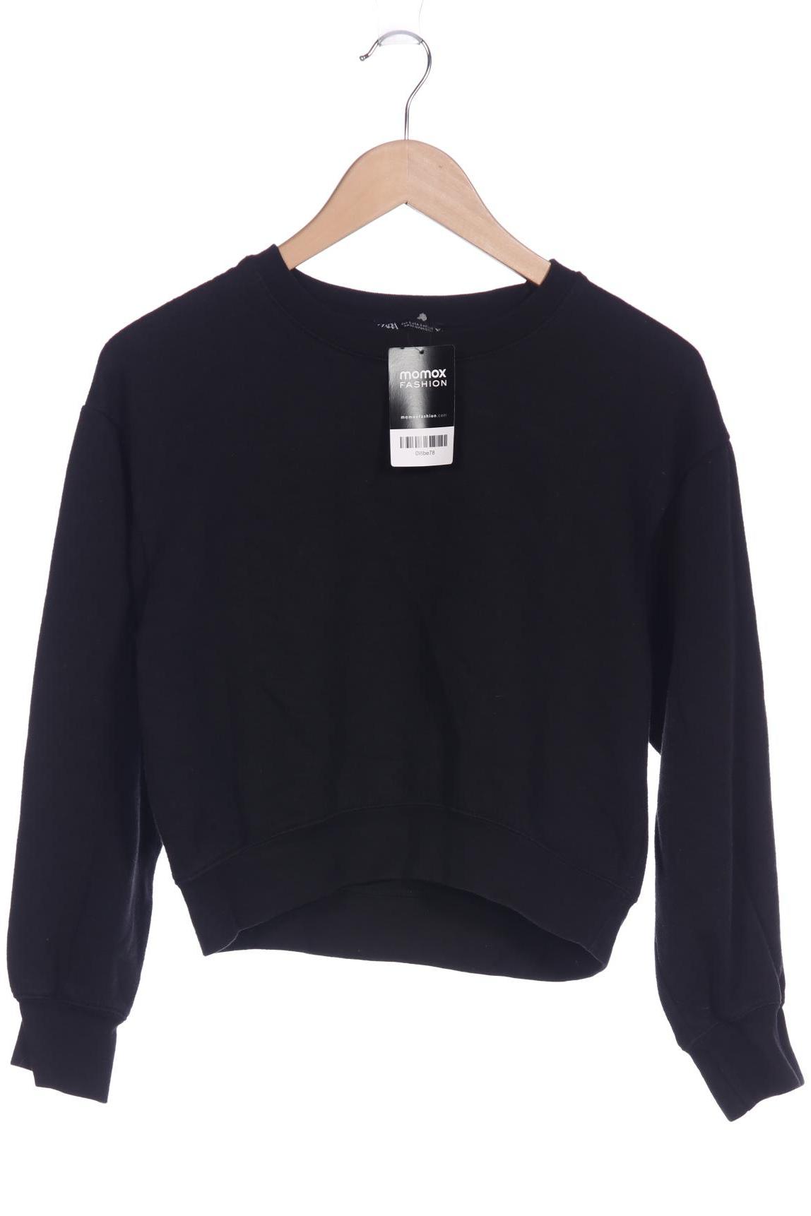 

Zara Damen Sweatshirt, schwarz, Gr. 36