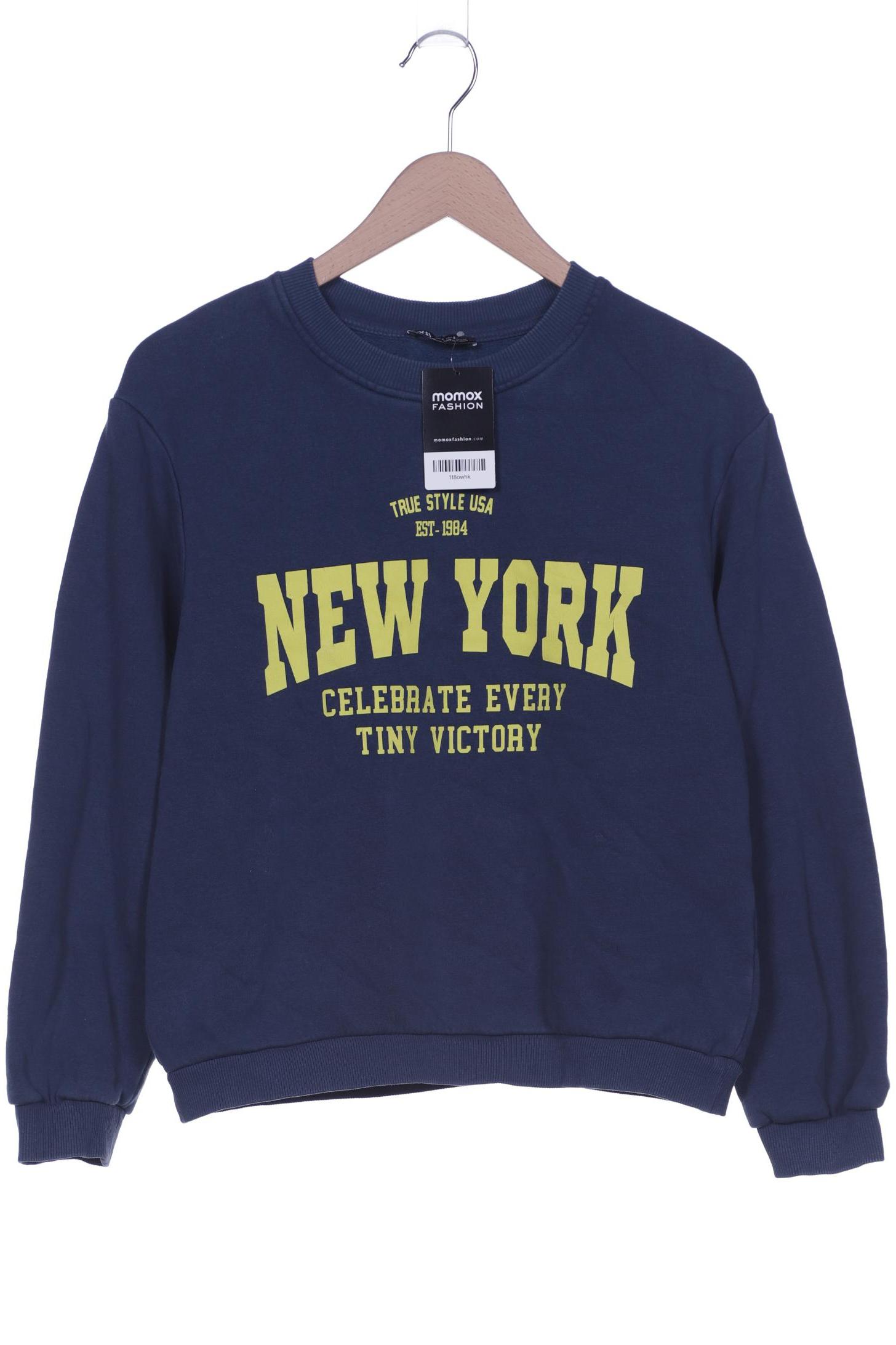 Thumbnail - Zara Damen Sweatshirt, marineblau, Gr. 36