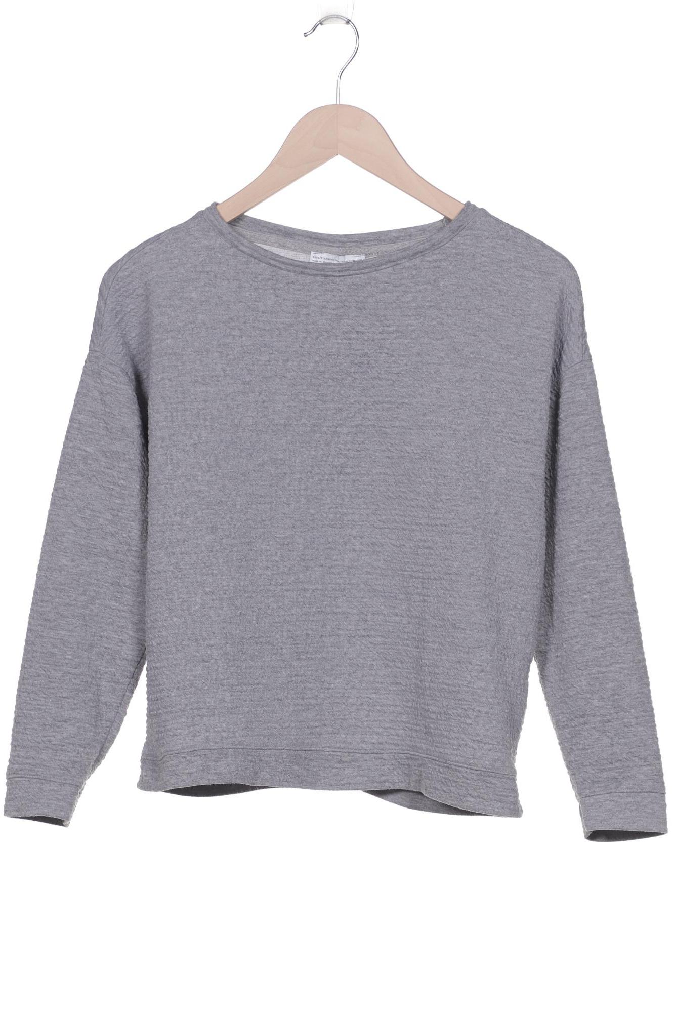 

Zara Damen Sweatshirt, grau, Gr. 36
