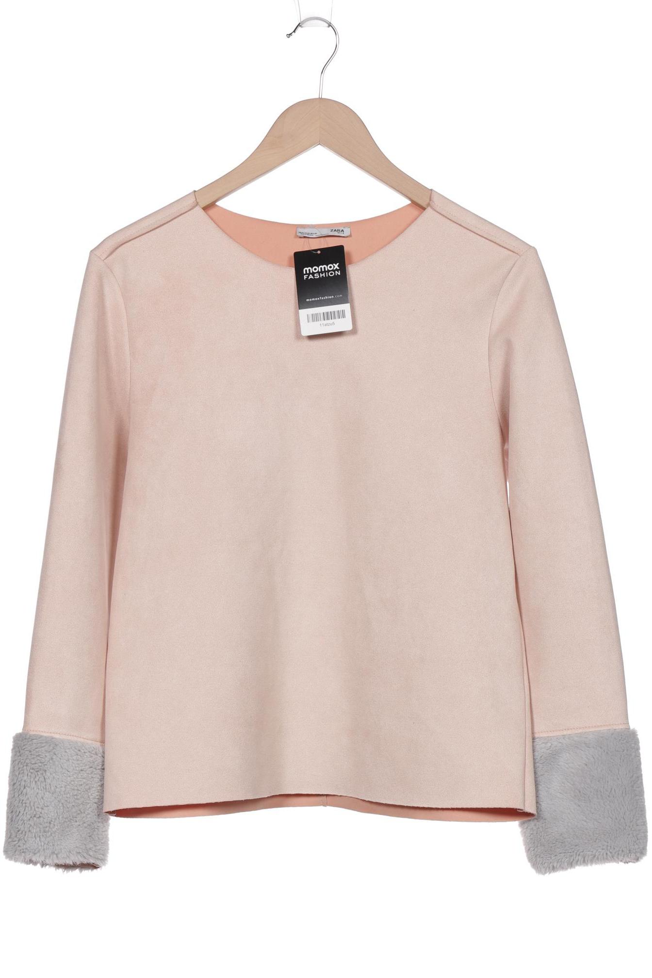 

Zara Damen Sweatshirt, beige, Gr. 38