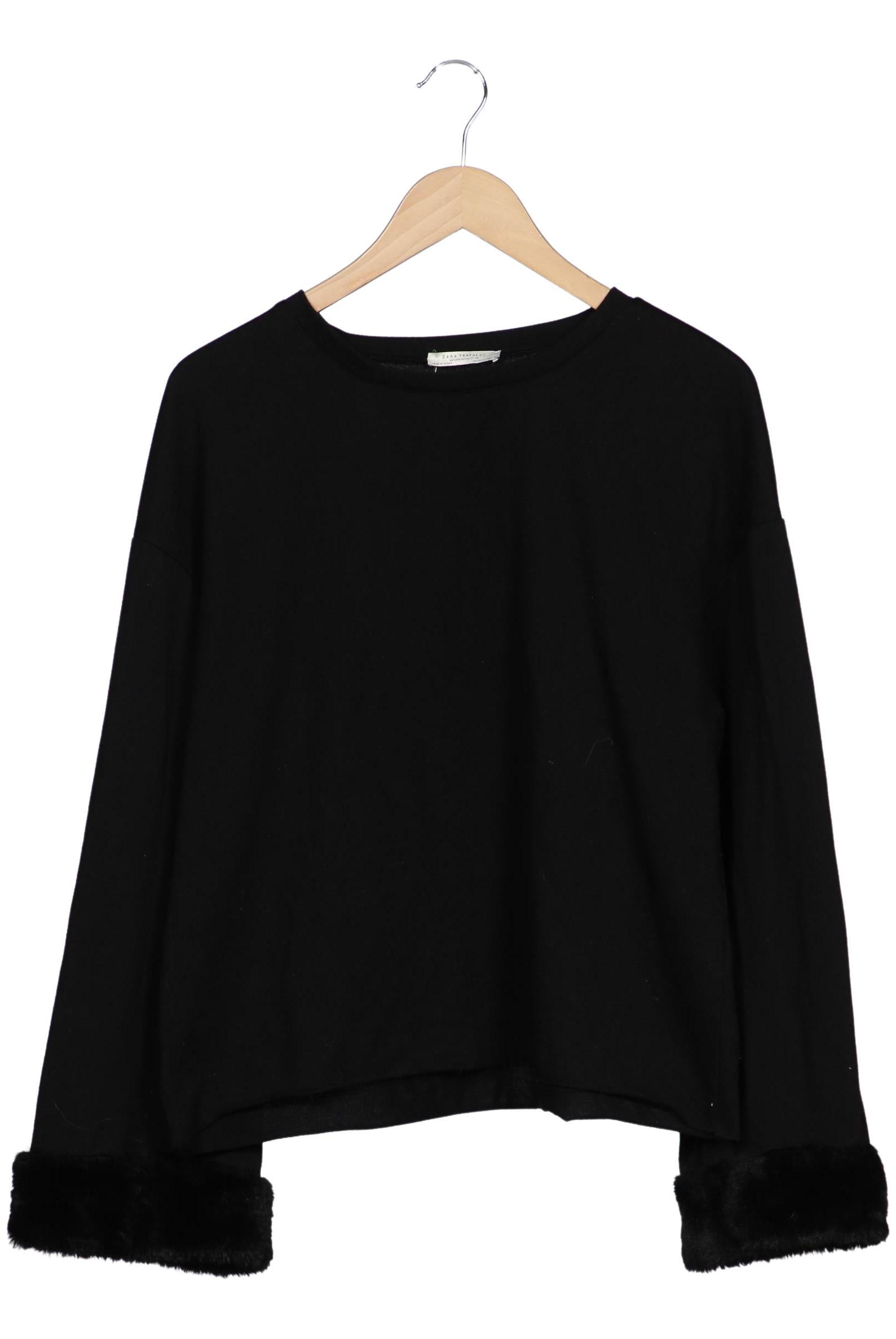 

Zara Damen Sweatshirt, schwarz, Gr. 42