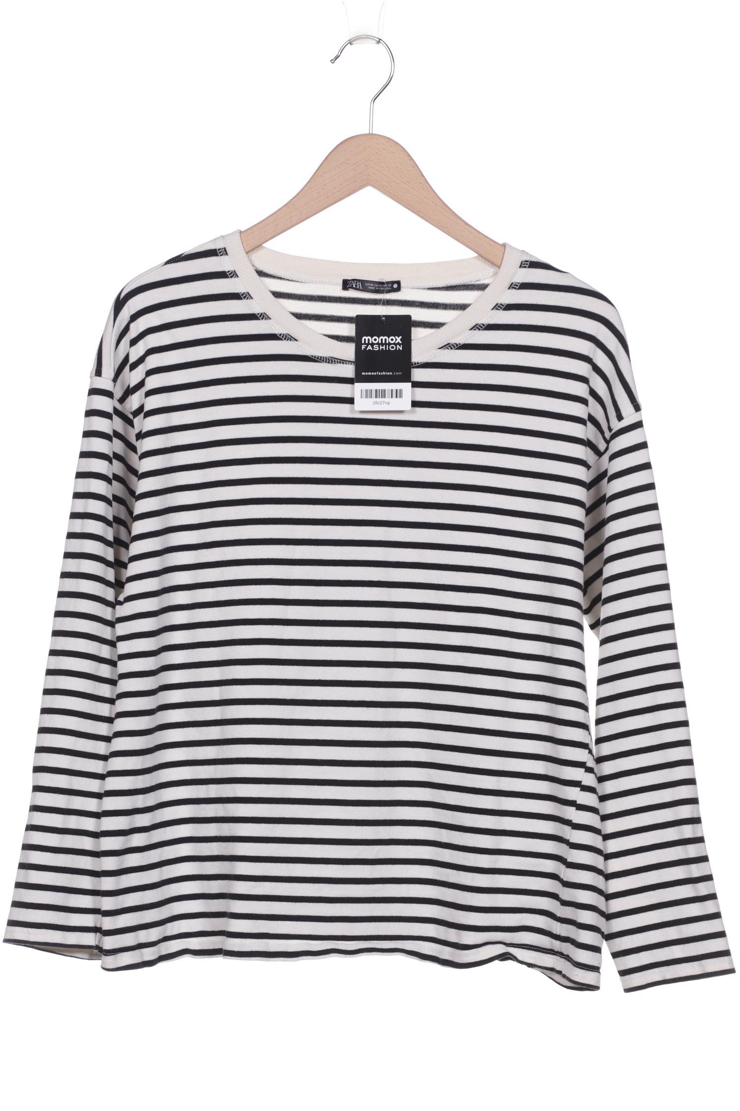 

ZARA Damen Sweatshirt, cremeweiß