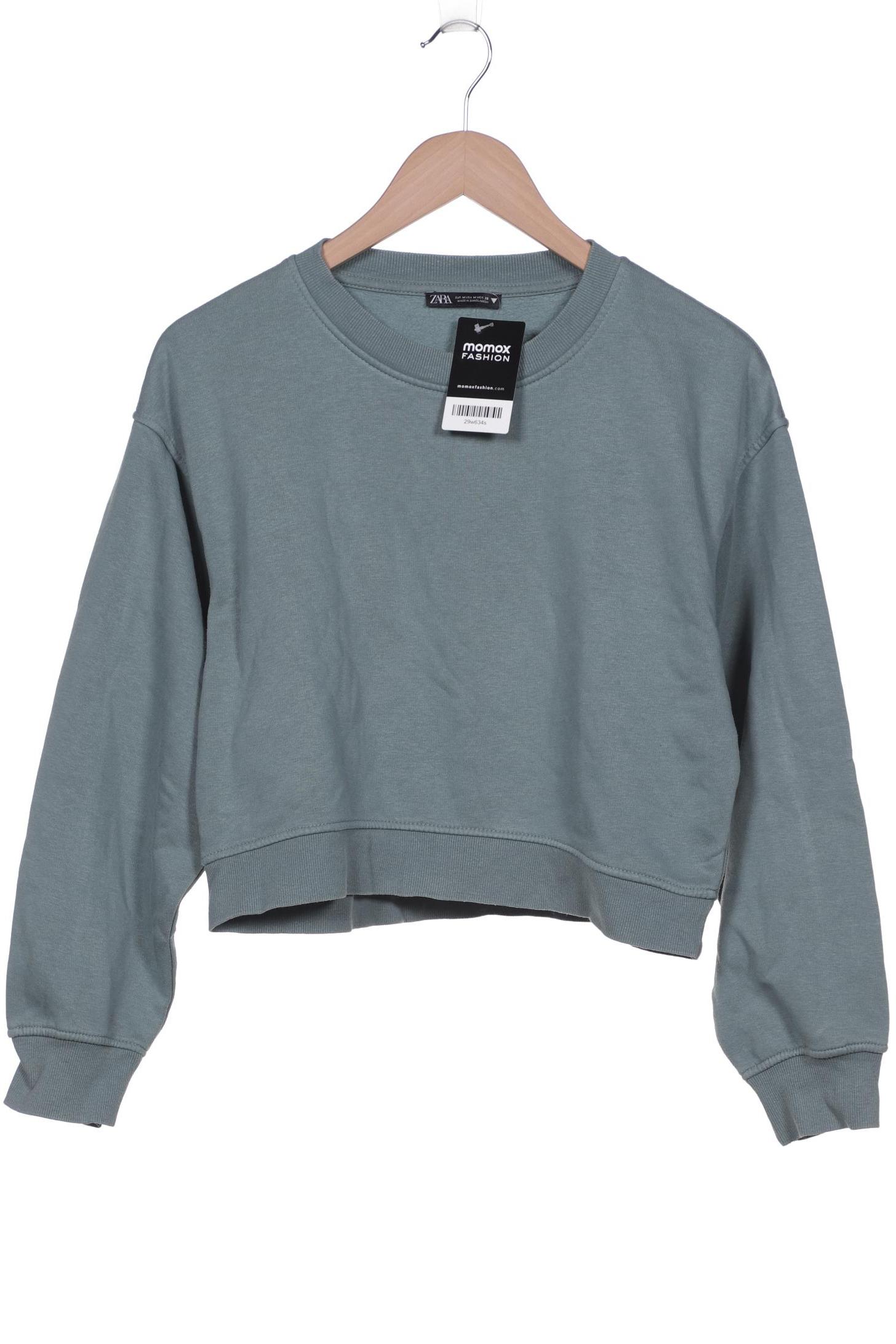 

ZARA Damen Sweatshirt, grün