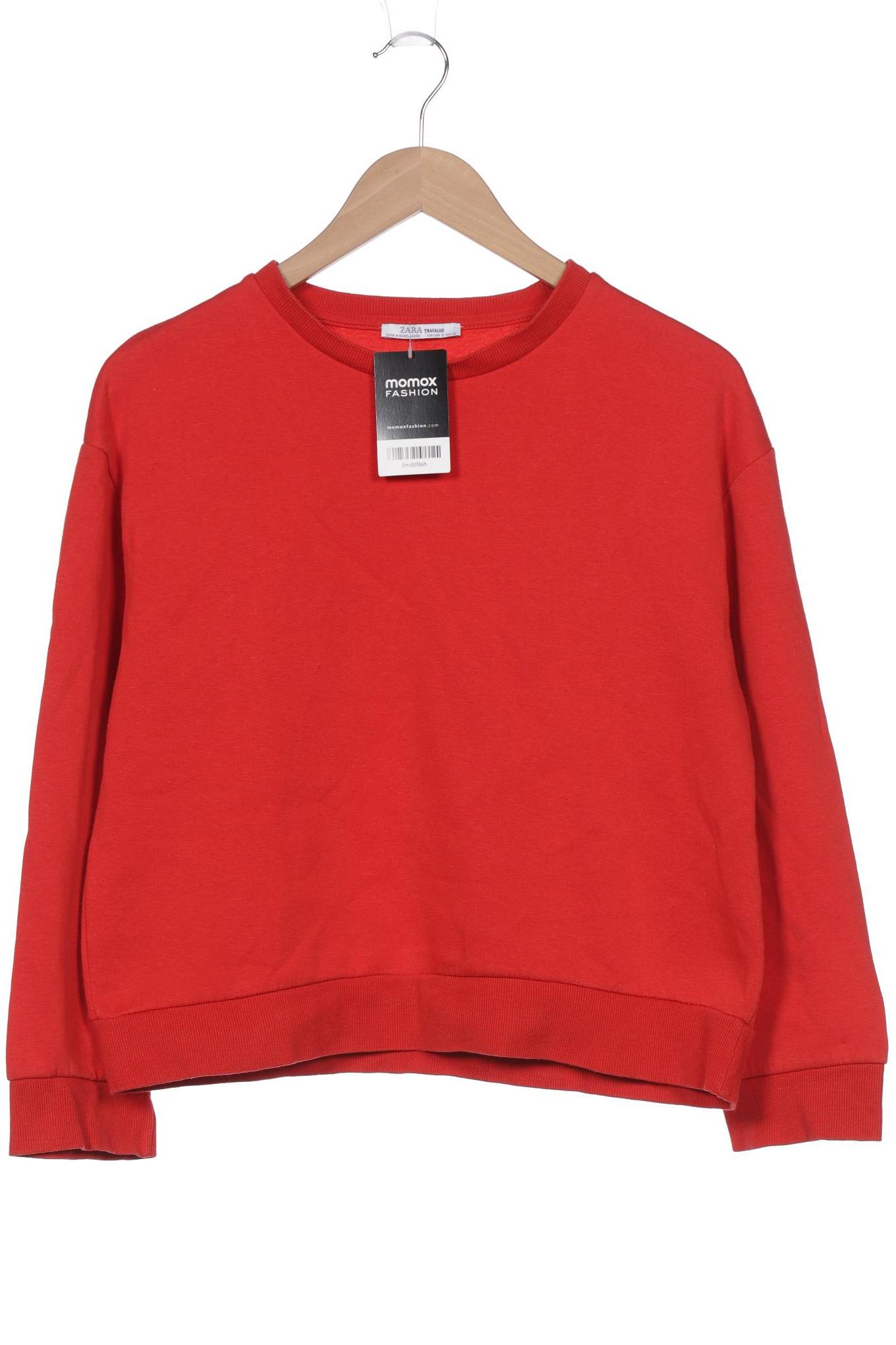 

ZARA Damen Sweatshirt, rot