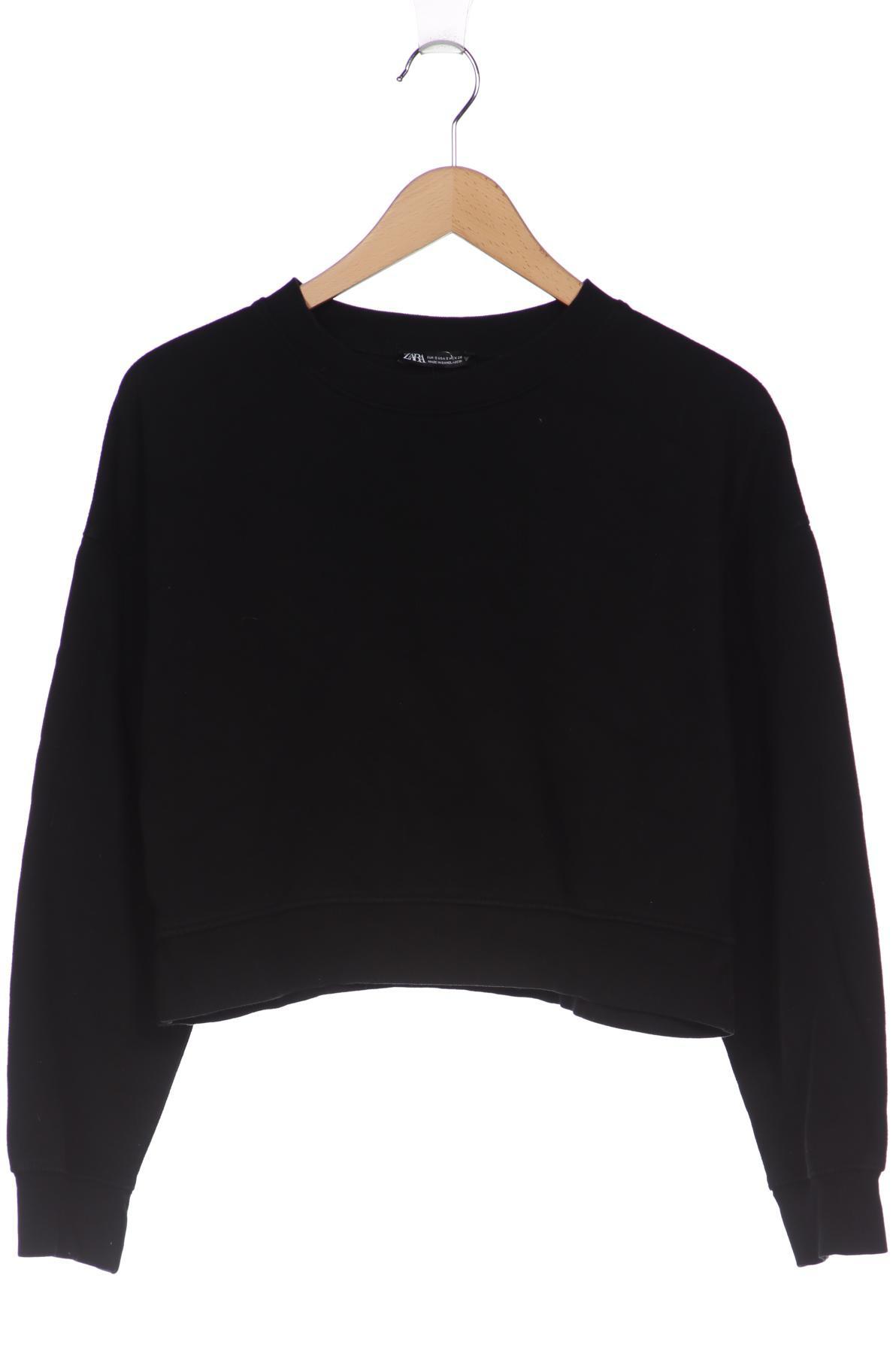 

Zara Damen Sweatshirt, schwarz, Gr. 36