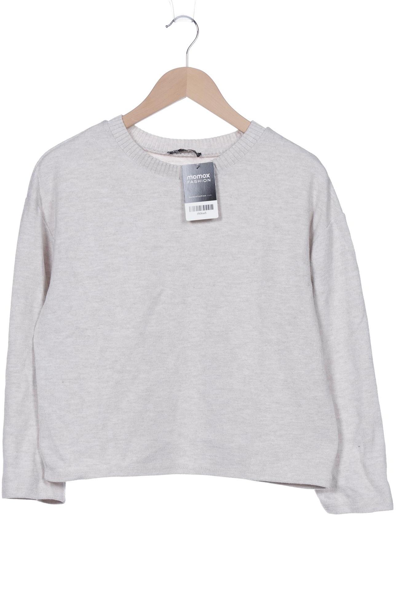 

Zara Damen Sweatshirt, beige, Gr. 36