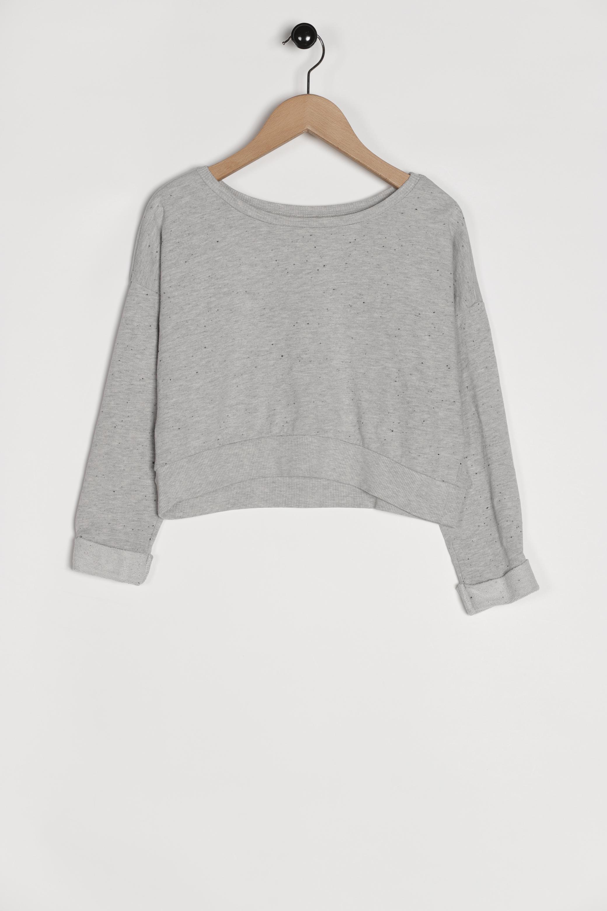 

Zara Damen Sweatshirt, grau, Gr. 36