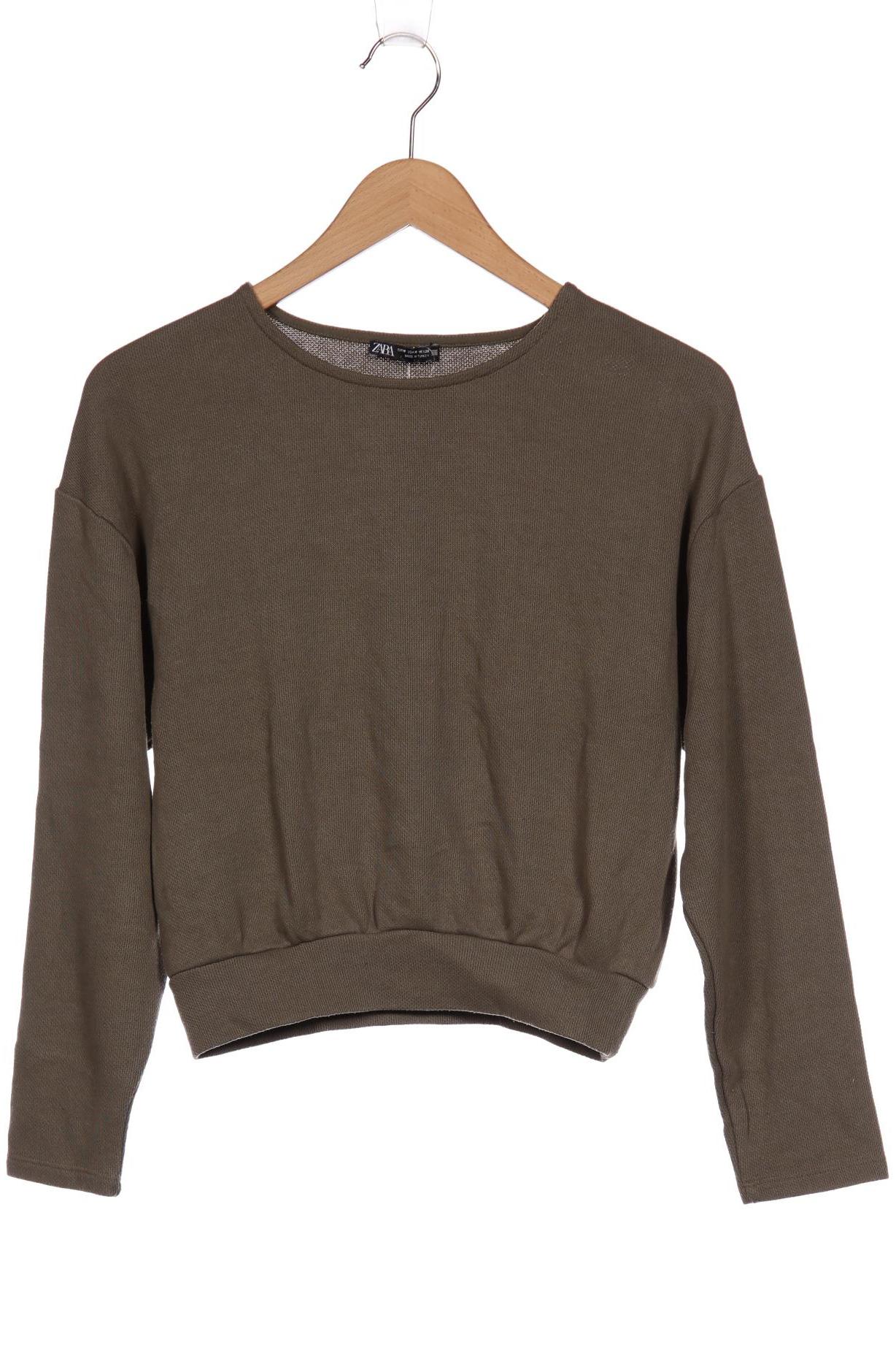 

ZARA Damen Sweatshirt, braun