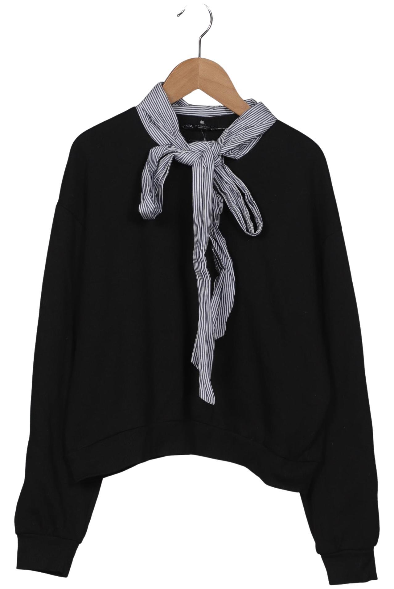 

Zara Damen Sweatshirt, schwarz, Gr. 38