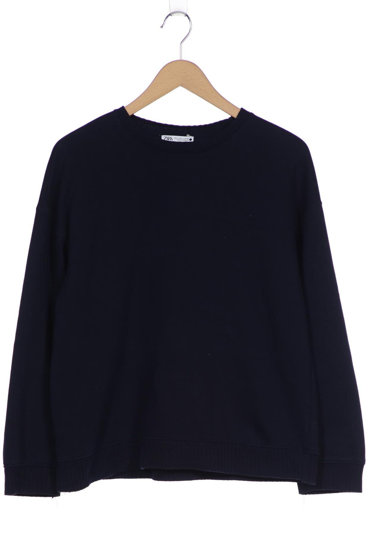 

ZARA Damen Sweatshirt, marineblau