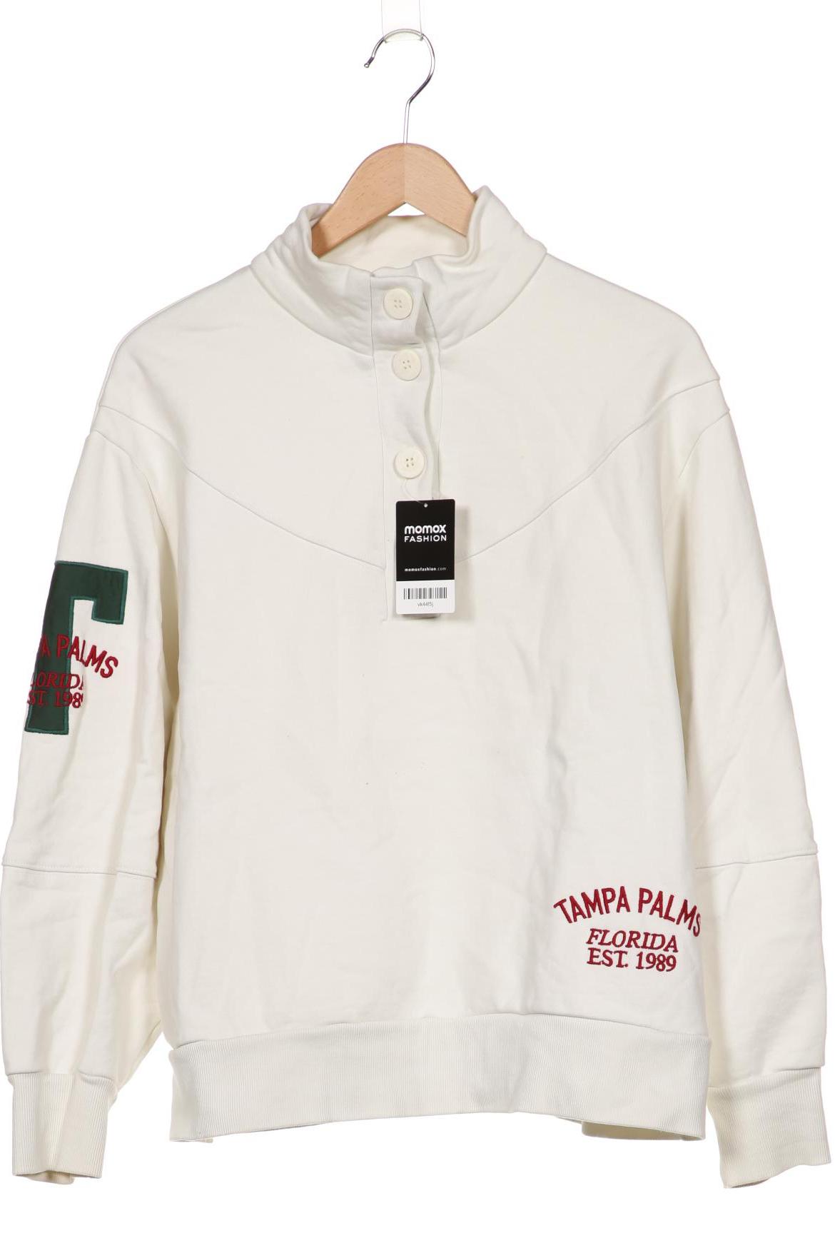 

Zara Damen Sweatshirt, cremeweiß, Gr. 38
