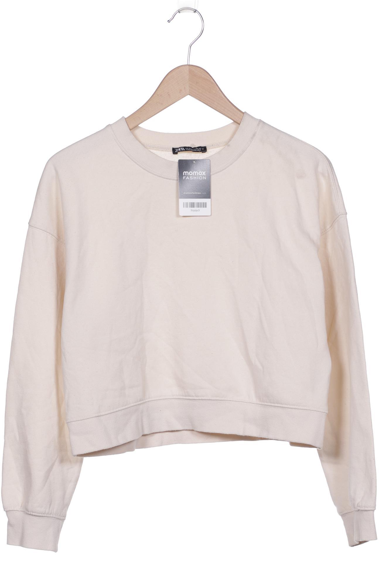 

ZARA Damen Sweatshirt, beige