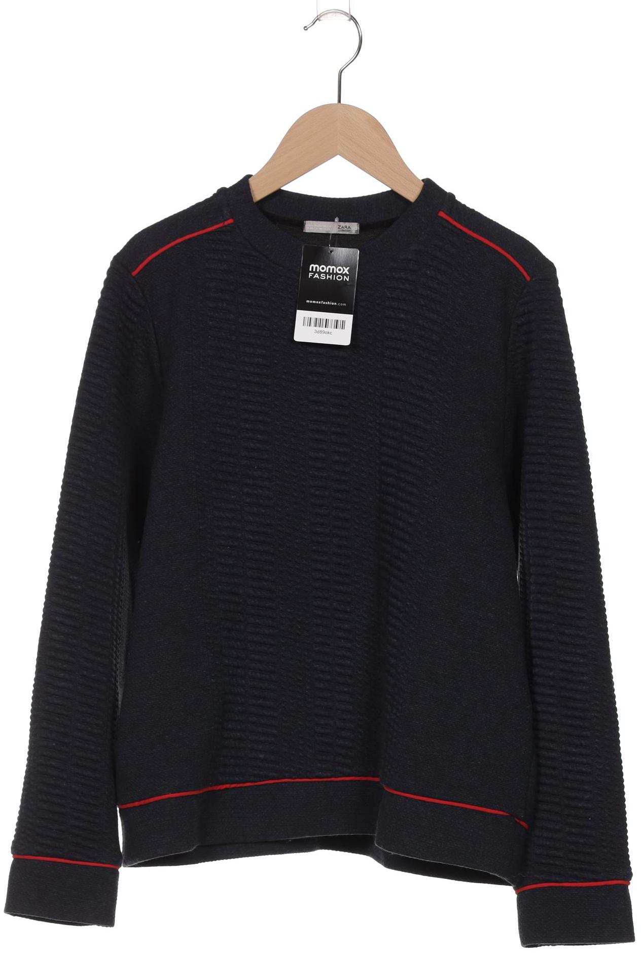 

Zara Damen Sweatshirt, marineblau, Gr. 38