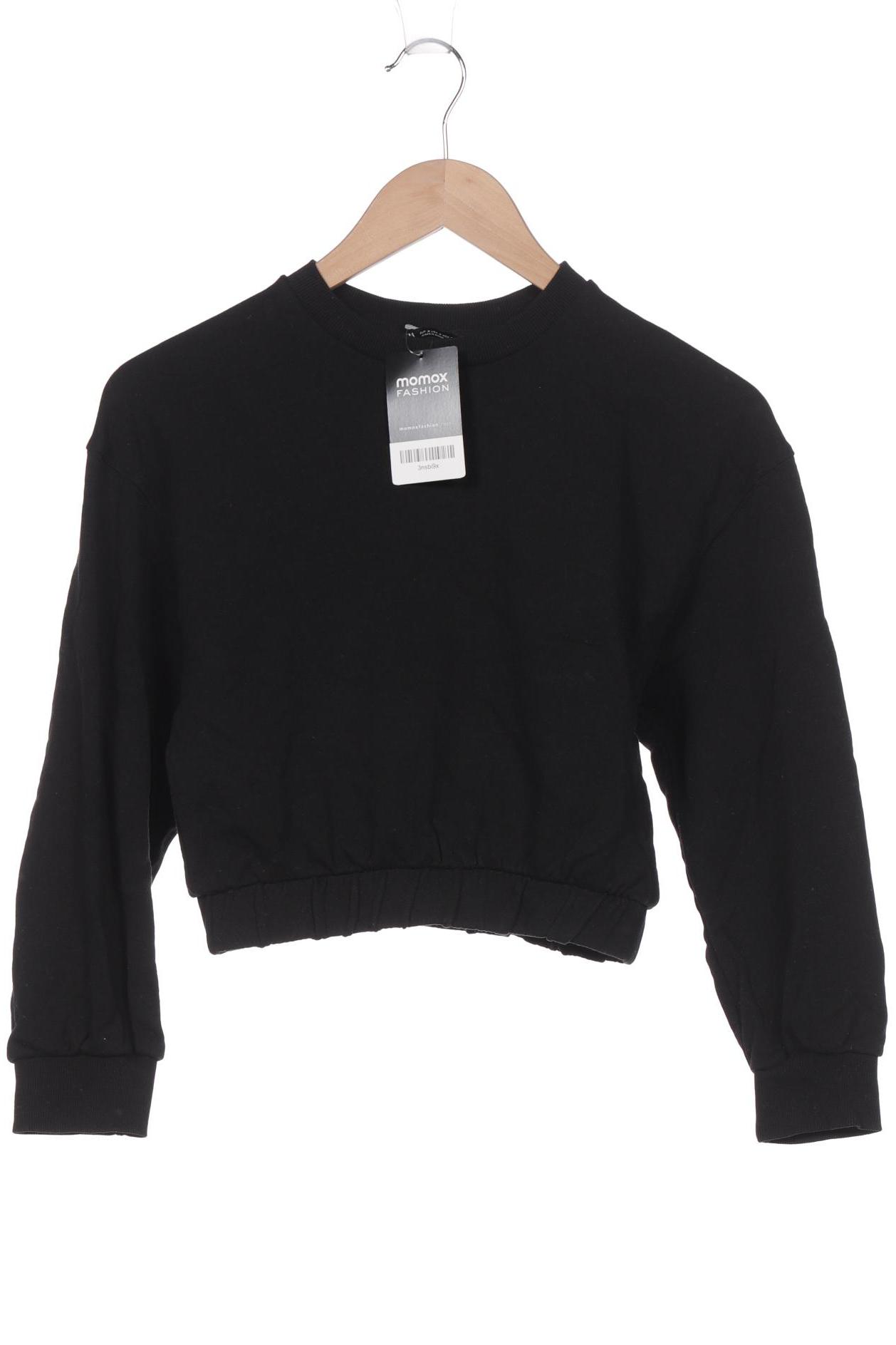 

ZARA Damen Sweatshirt, schwarz
