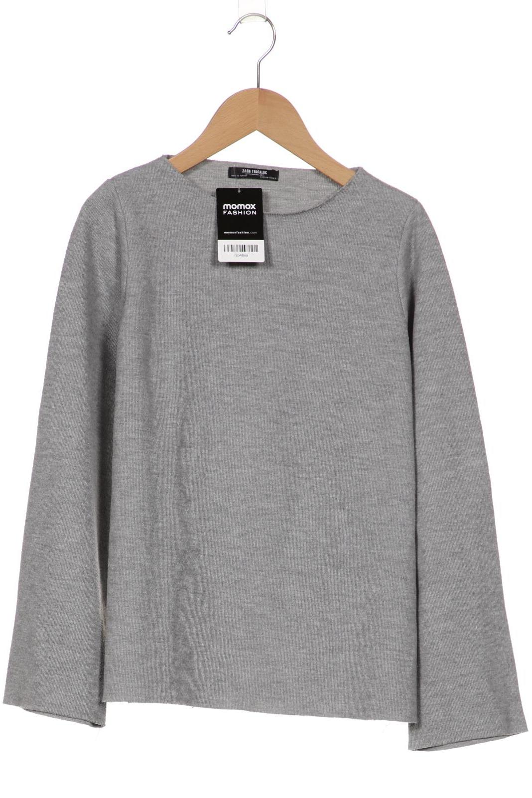 

Zara Damen Sweatshirt, grau, Gr. 36
