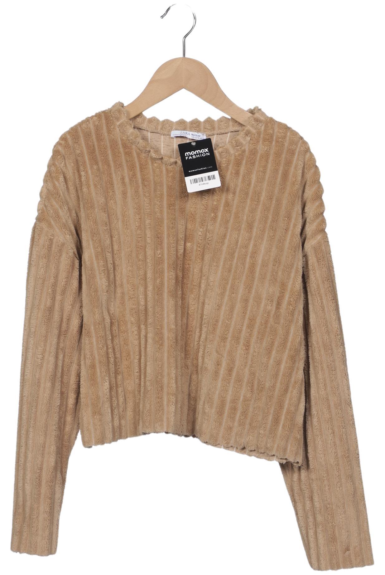 

Zara Damen Sweatshirt, beige, Gr. 36
