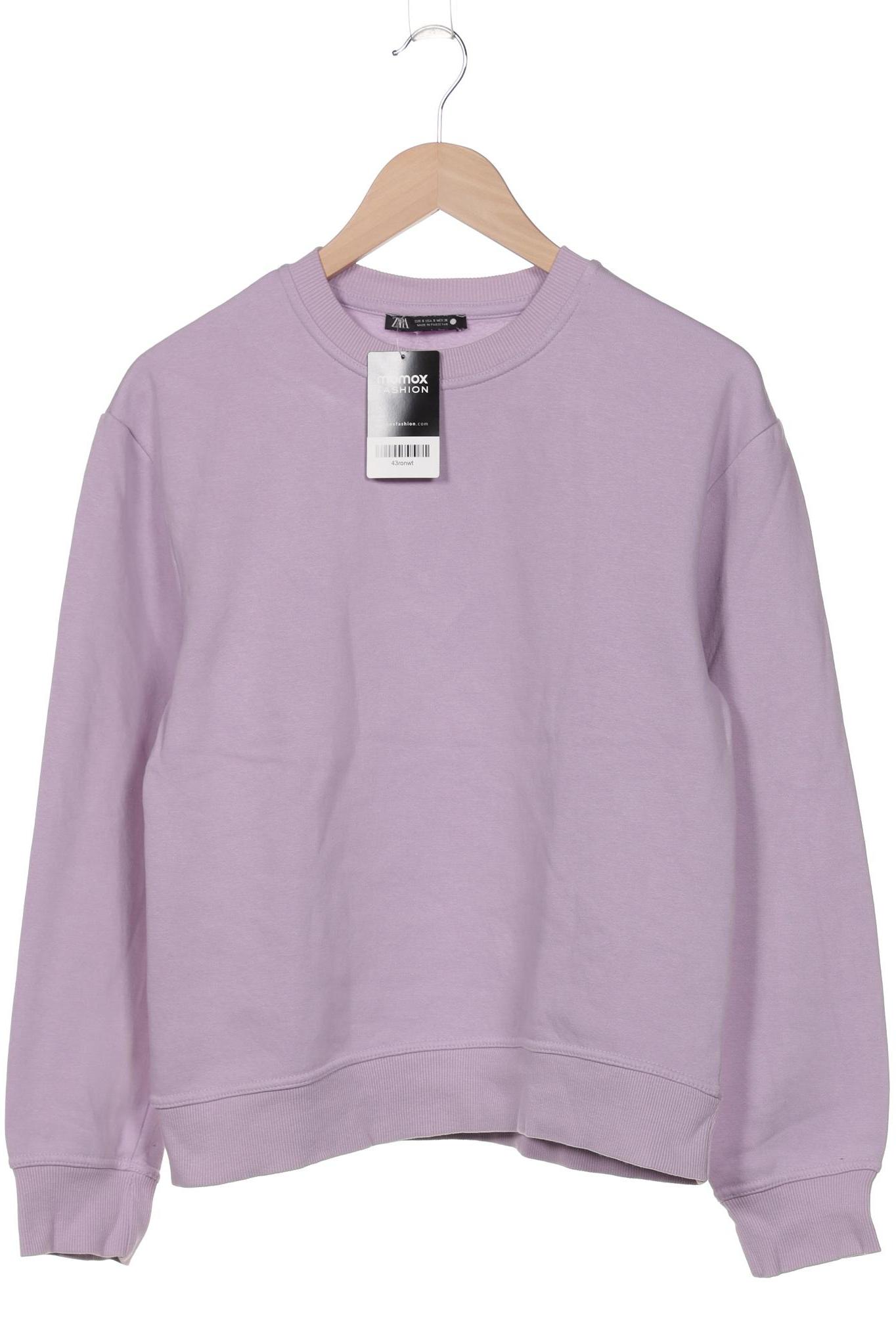 

Zara Damen Sweatshirt, flieder, Gr. 36