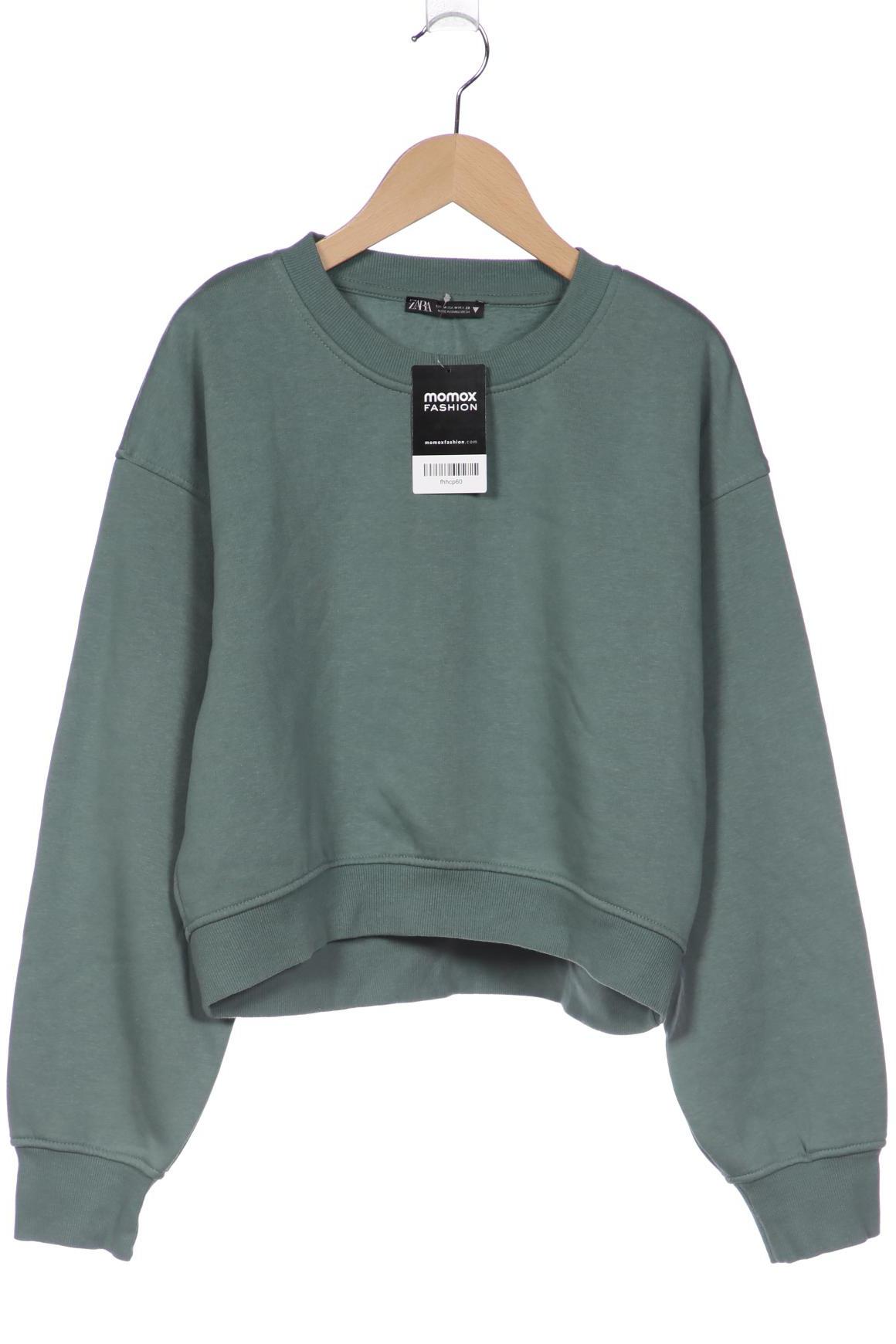 

ZARA Damen Sweatshirt, türkis