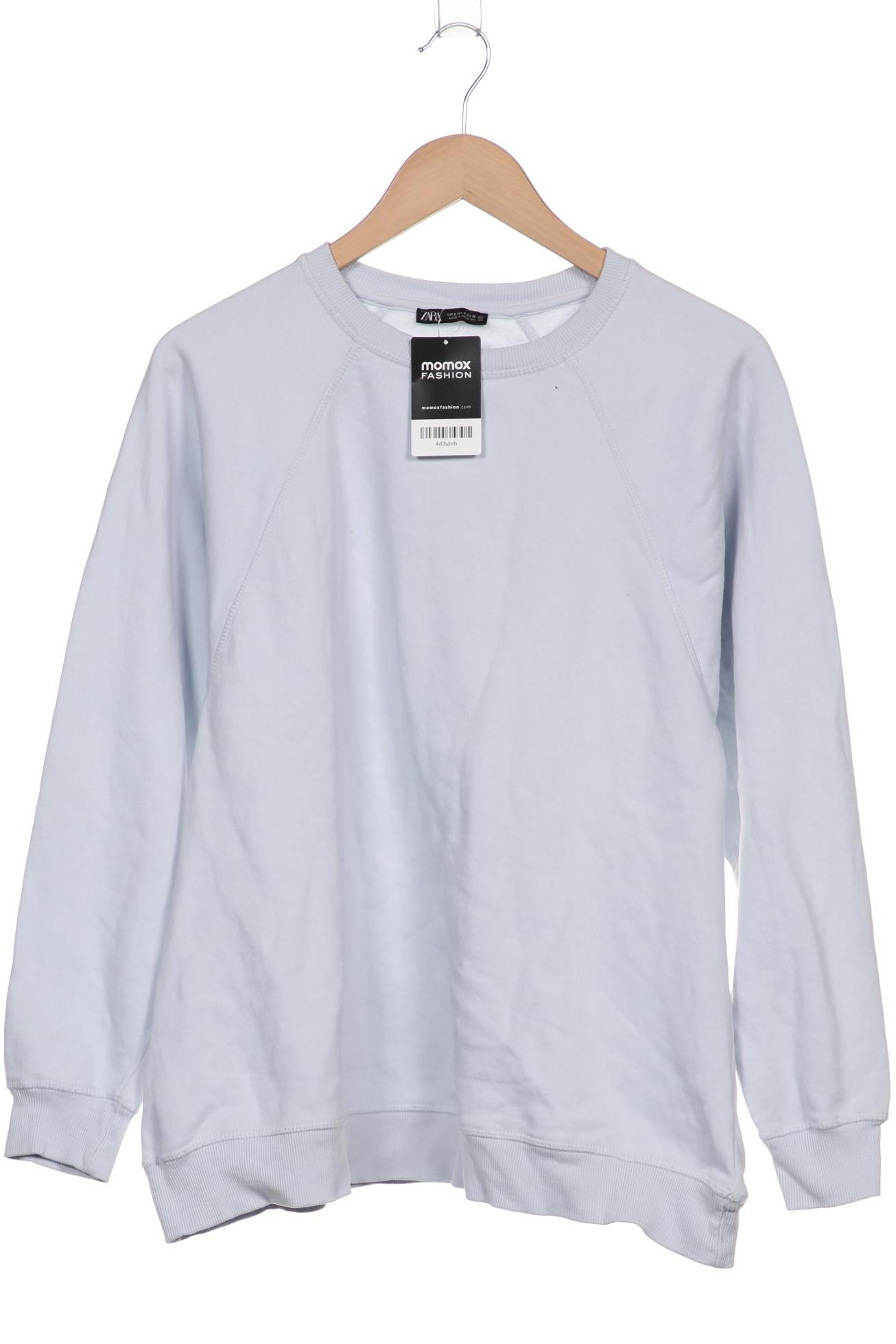 

ZARA Damen Sweatshirt, hellblau