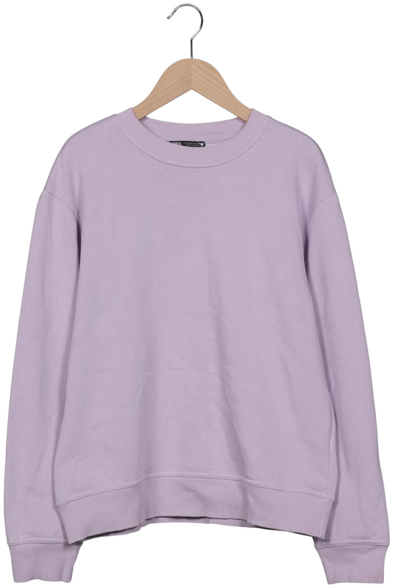 

Zara Damen Sweatshirt, flieder, Gr. 36