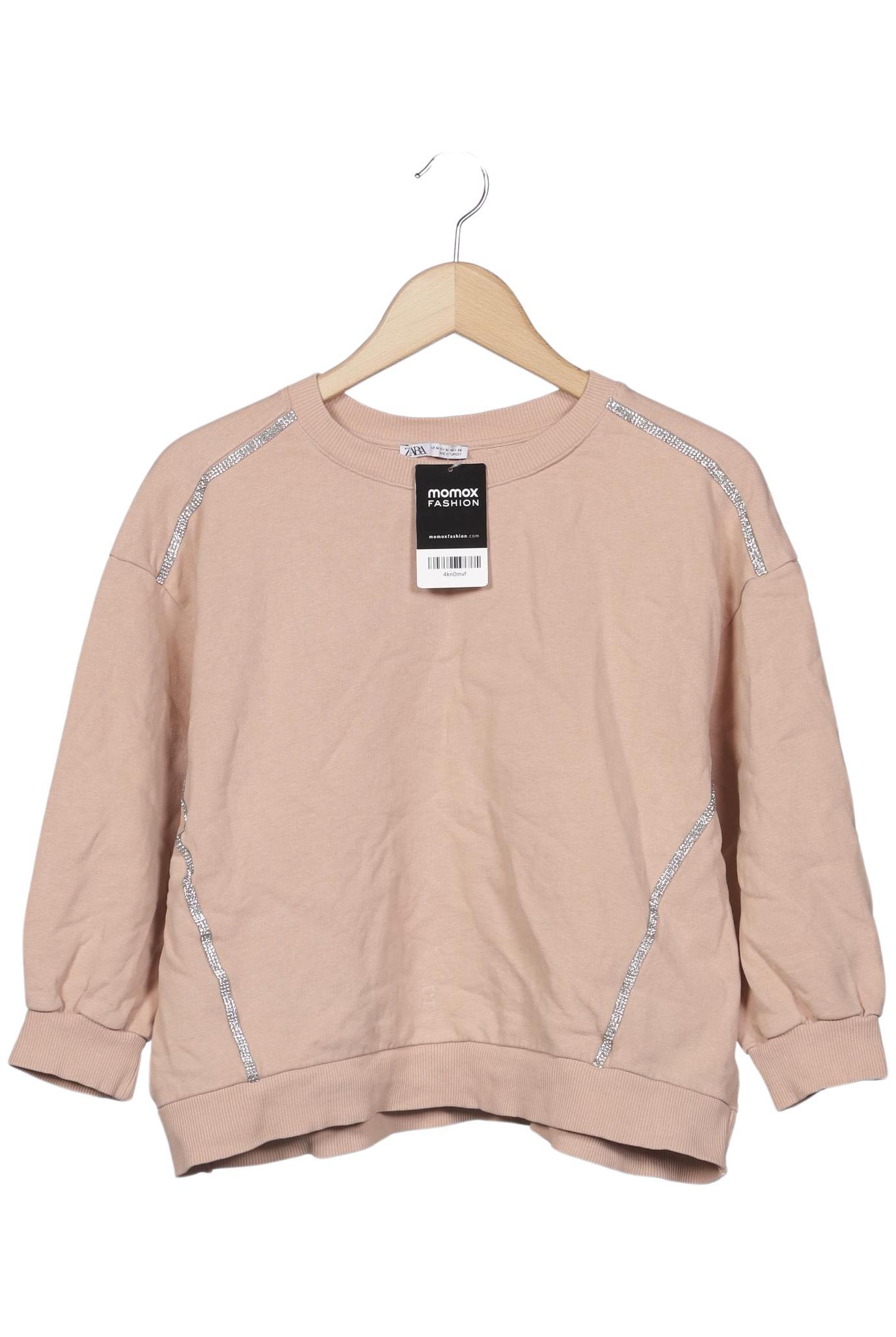 

Zara Damen Sweatshirt, beige, Gr. 38