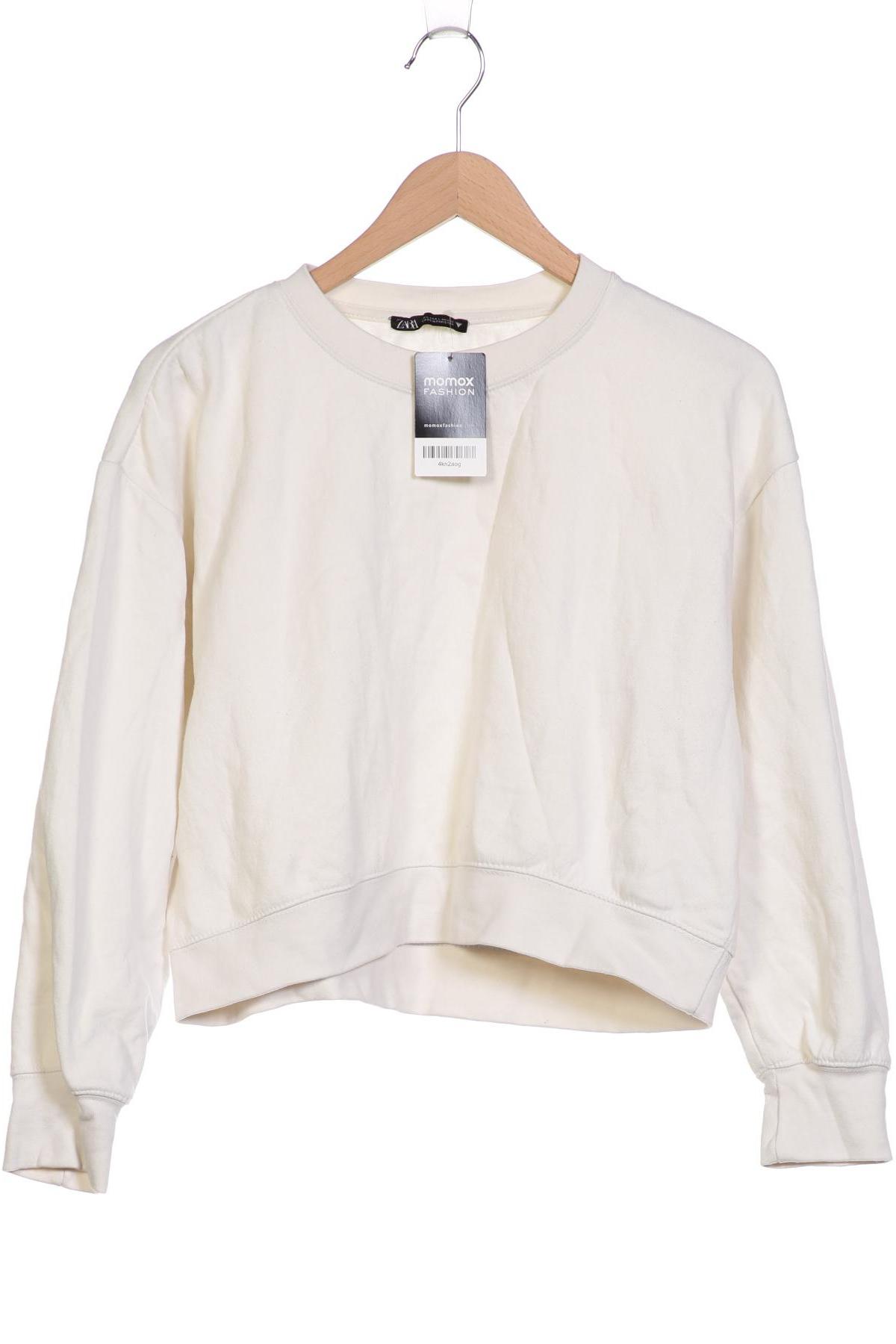 

Zara Damen Sweatshirt, weiß, Gr. 42
