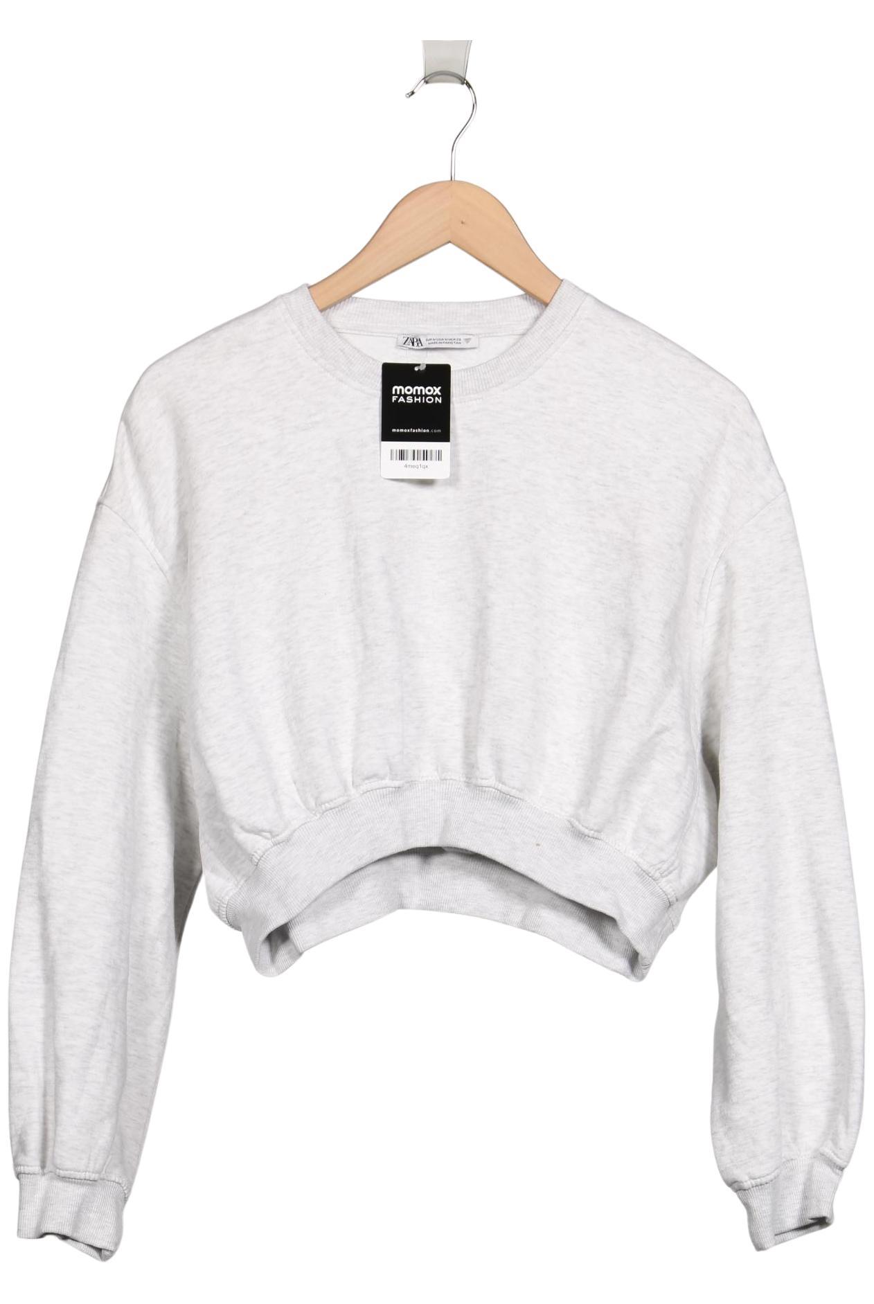 

Zara Damen Sweatshirt, grau, Gr. 38