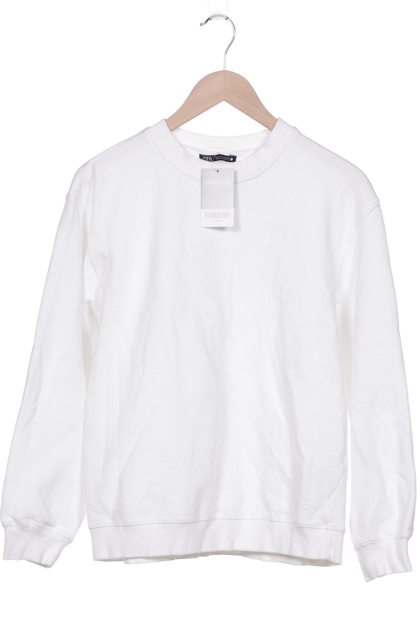 

Zara Damen Sweatshirt, weiß, Gr. 42