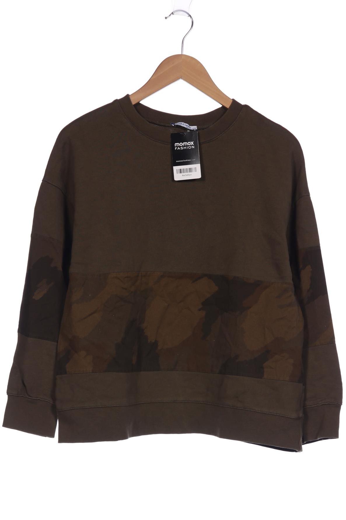 

ZARA Damen Sweatshirt, grün
