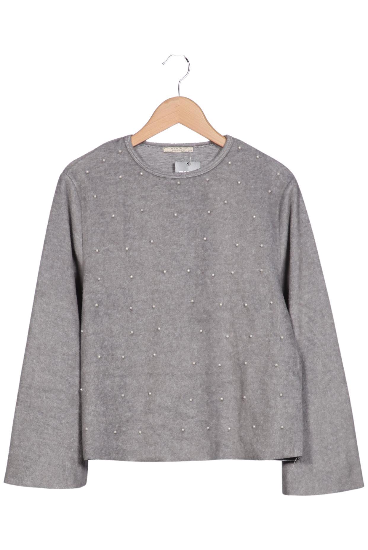

Zara Damen Sweatshirt, grau, Gr. 38