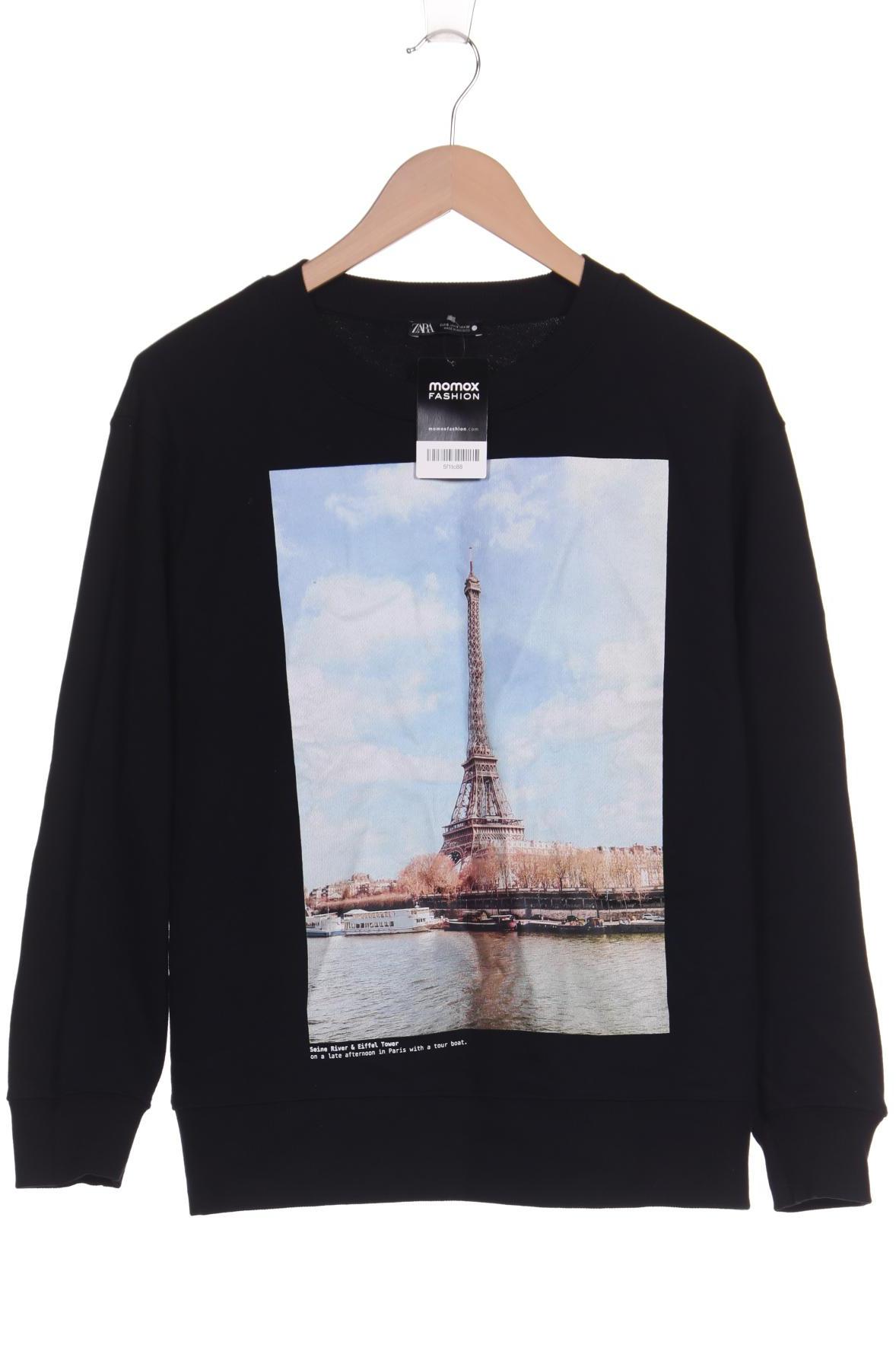 

Zara Damen Sweatshirt, schwarz, Gr. 36