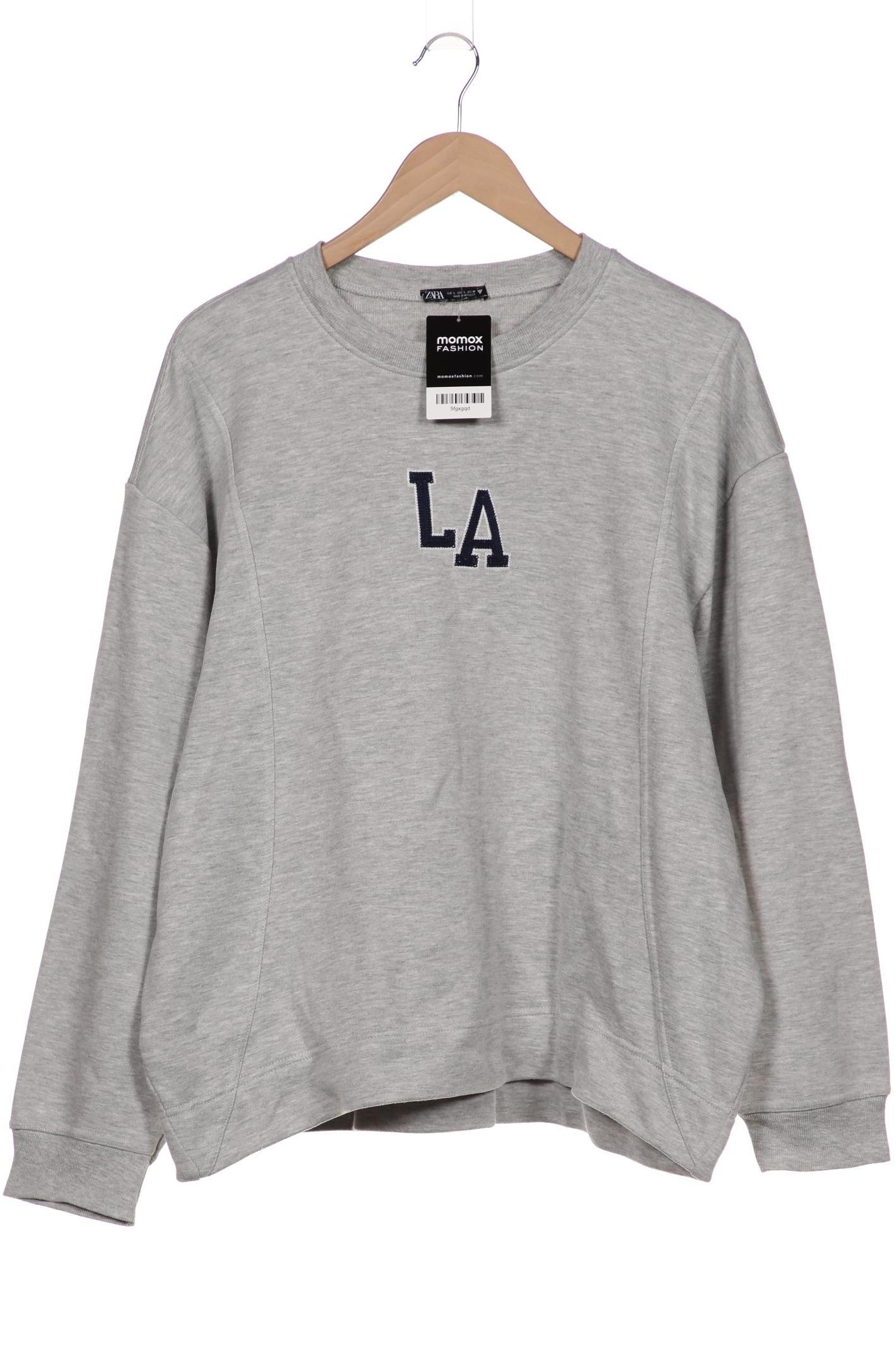 

Zara Damen Sweatshirt, grau, Gr. 42