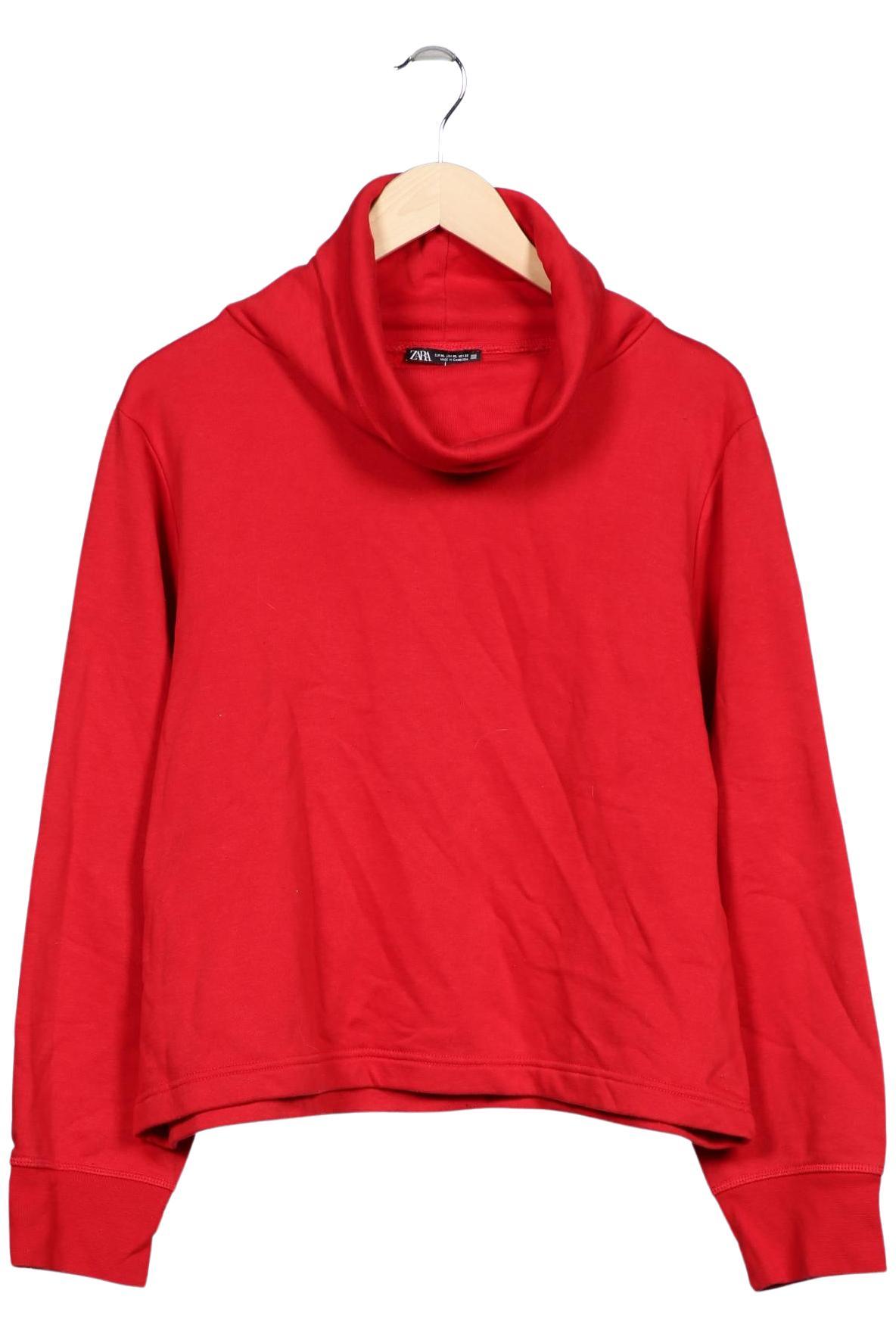 

Zara Damen Sweatshirt, rot, Gr. 44
